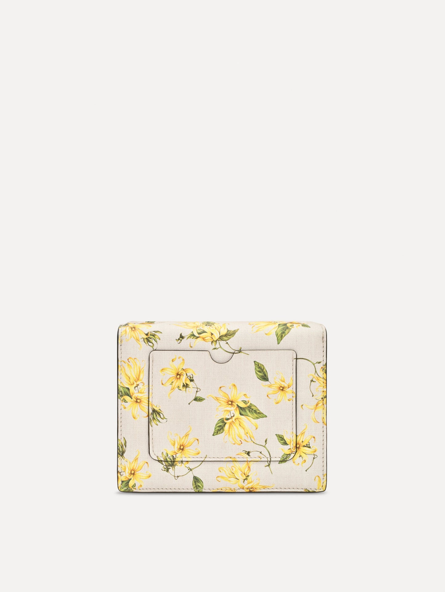 Ylang Ylang Printed Mini TRO Bag Yellow / Oscar de la Renta