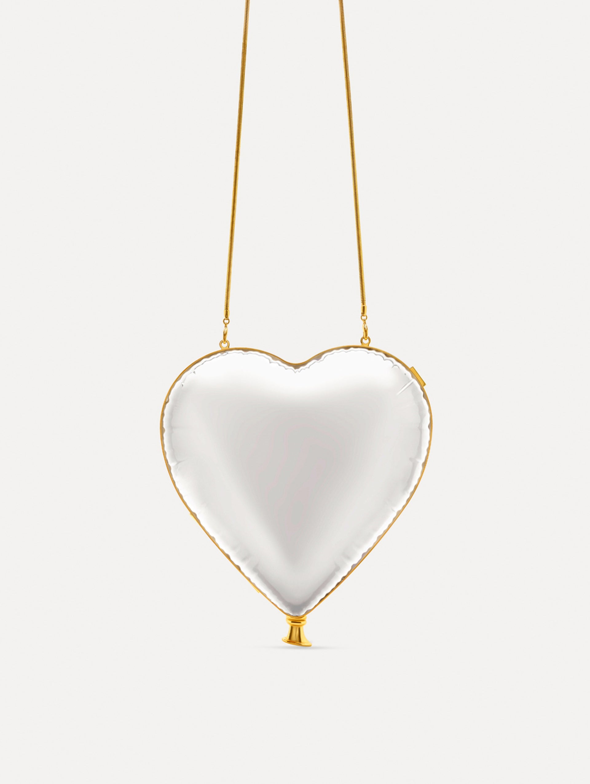 Heart Balloon Bag Pearl / Oscar de la Renta