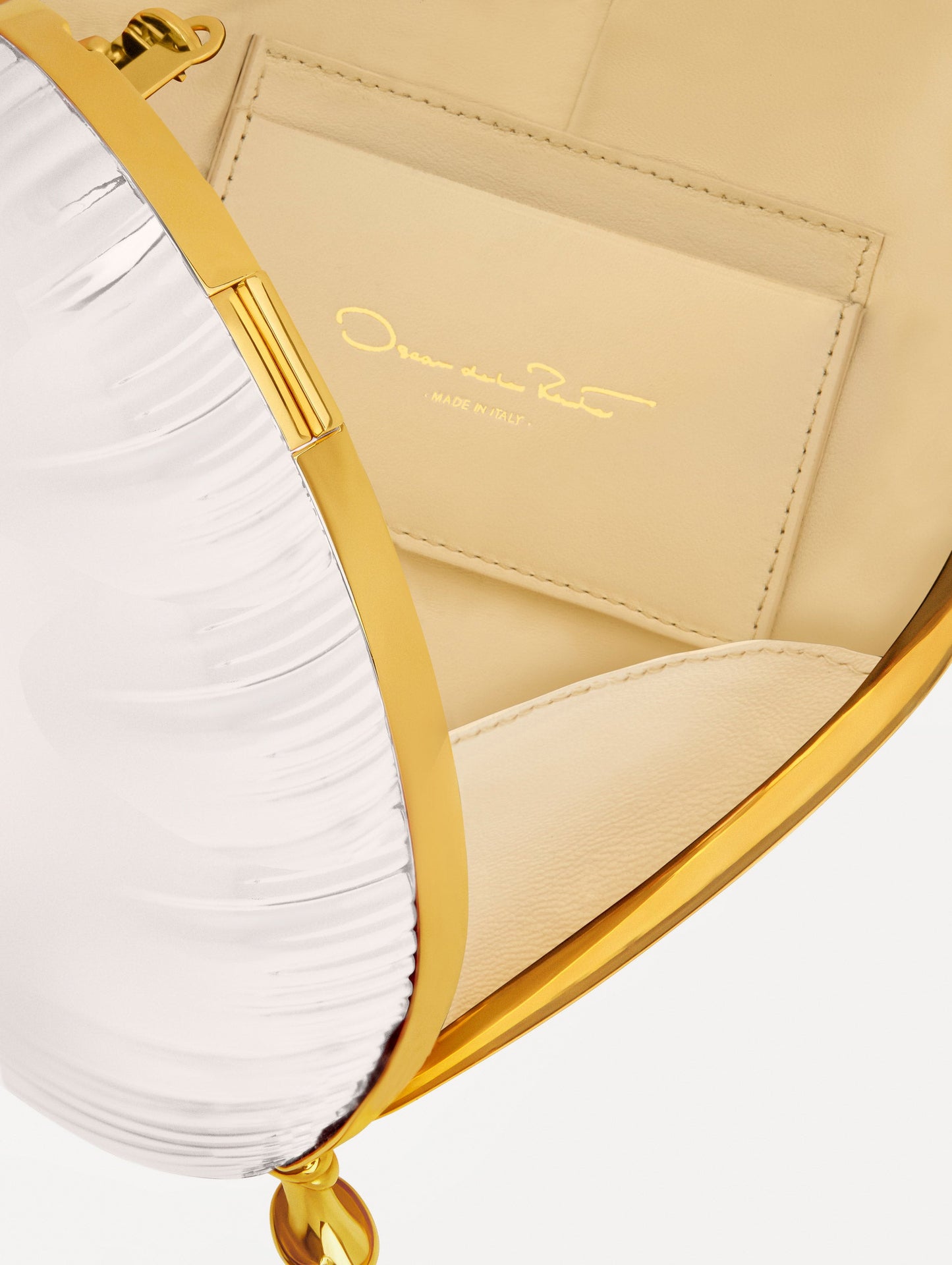 Heart Balloon Bag Pearl / Oscar de la Renta