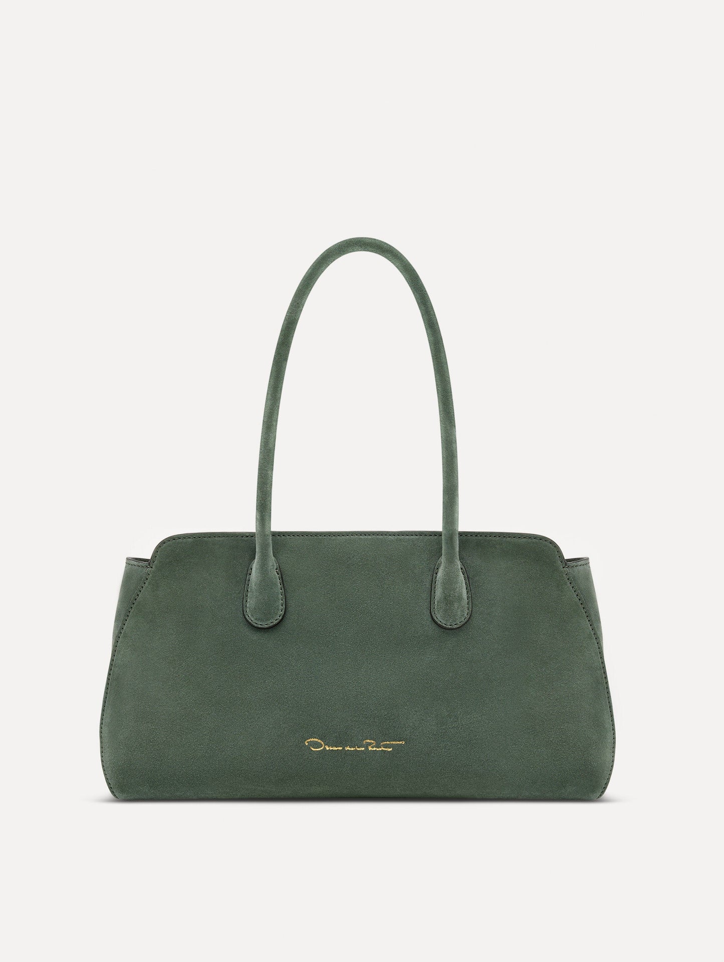 The Aster in Suede Sage / Oscar de la Renta