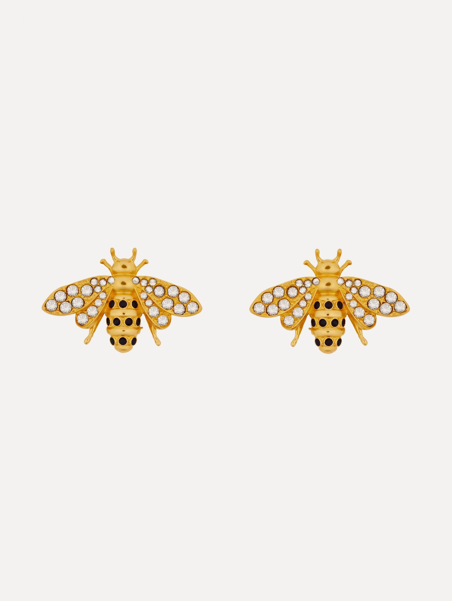 Bee Clip-On Earrings Golden shadow / Oscar de la Renta