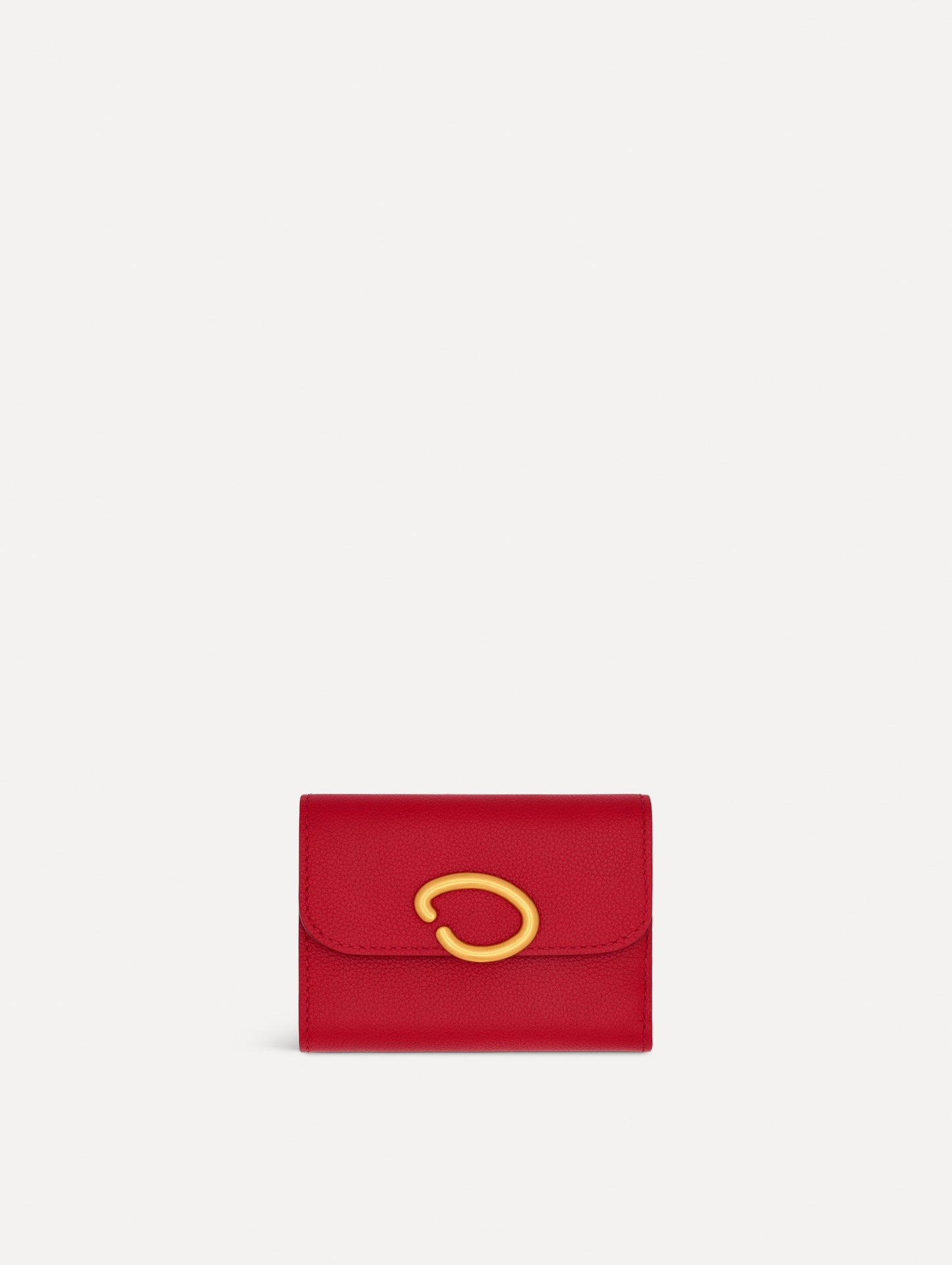 Tri-Fold Wallet Cherry / Oscar de la Renta