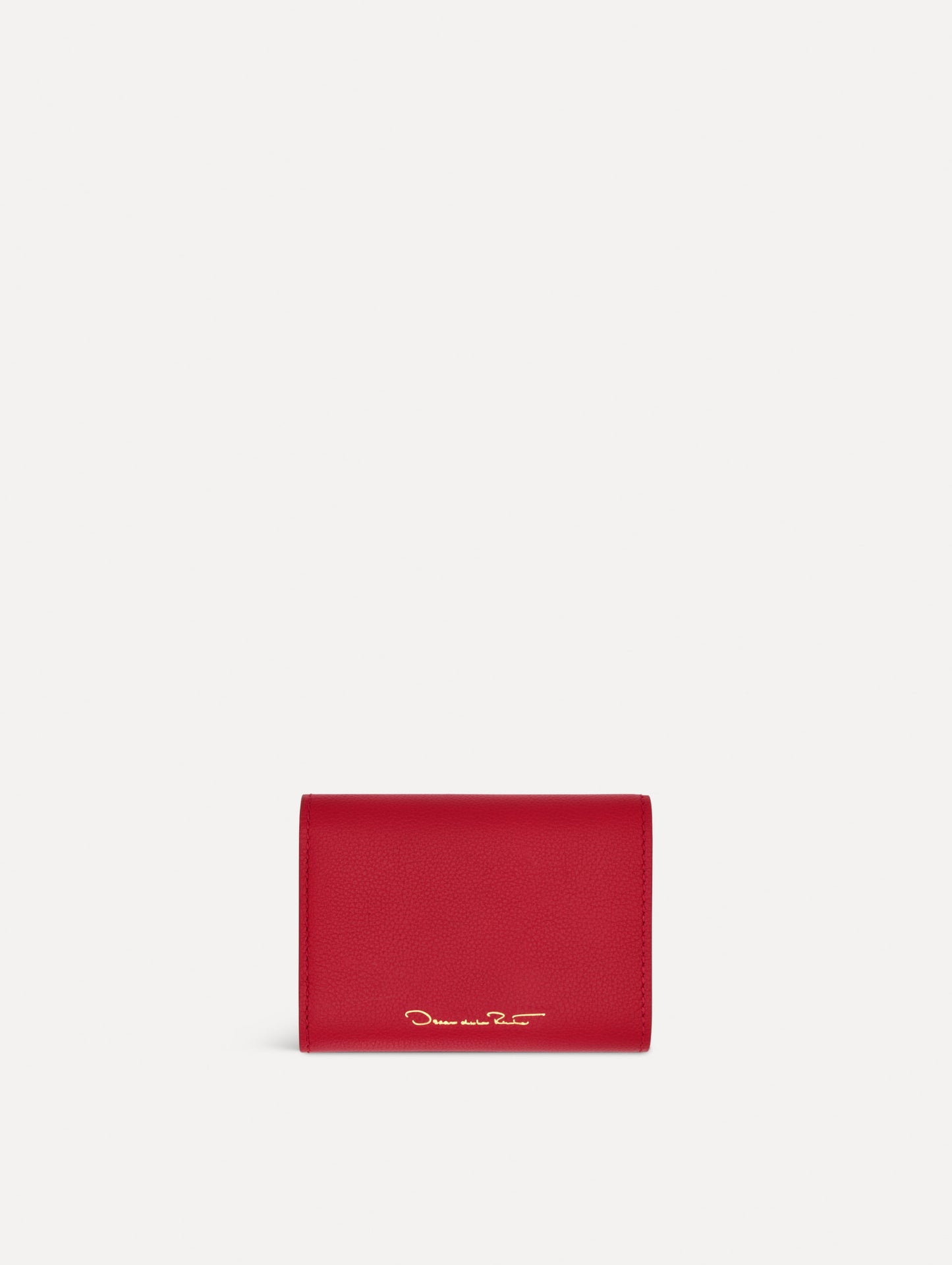 Tri-Fold Wallet Cherry / Oscar de la Renta