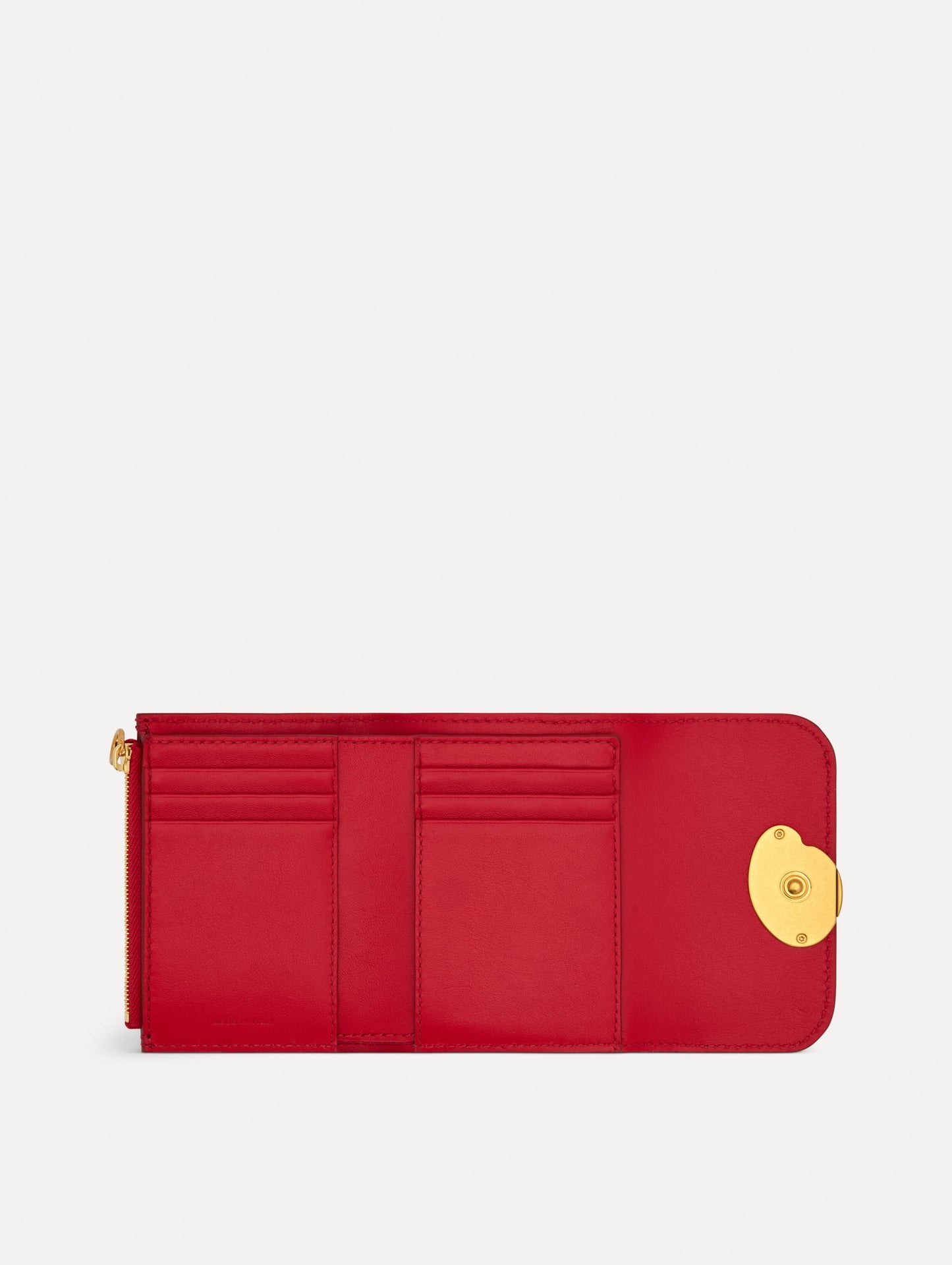 Tri-Fold Wallet Cherry / Oscar de la Renta
