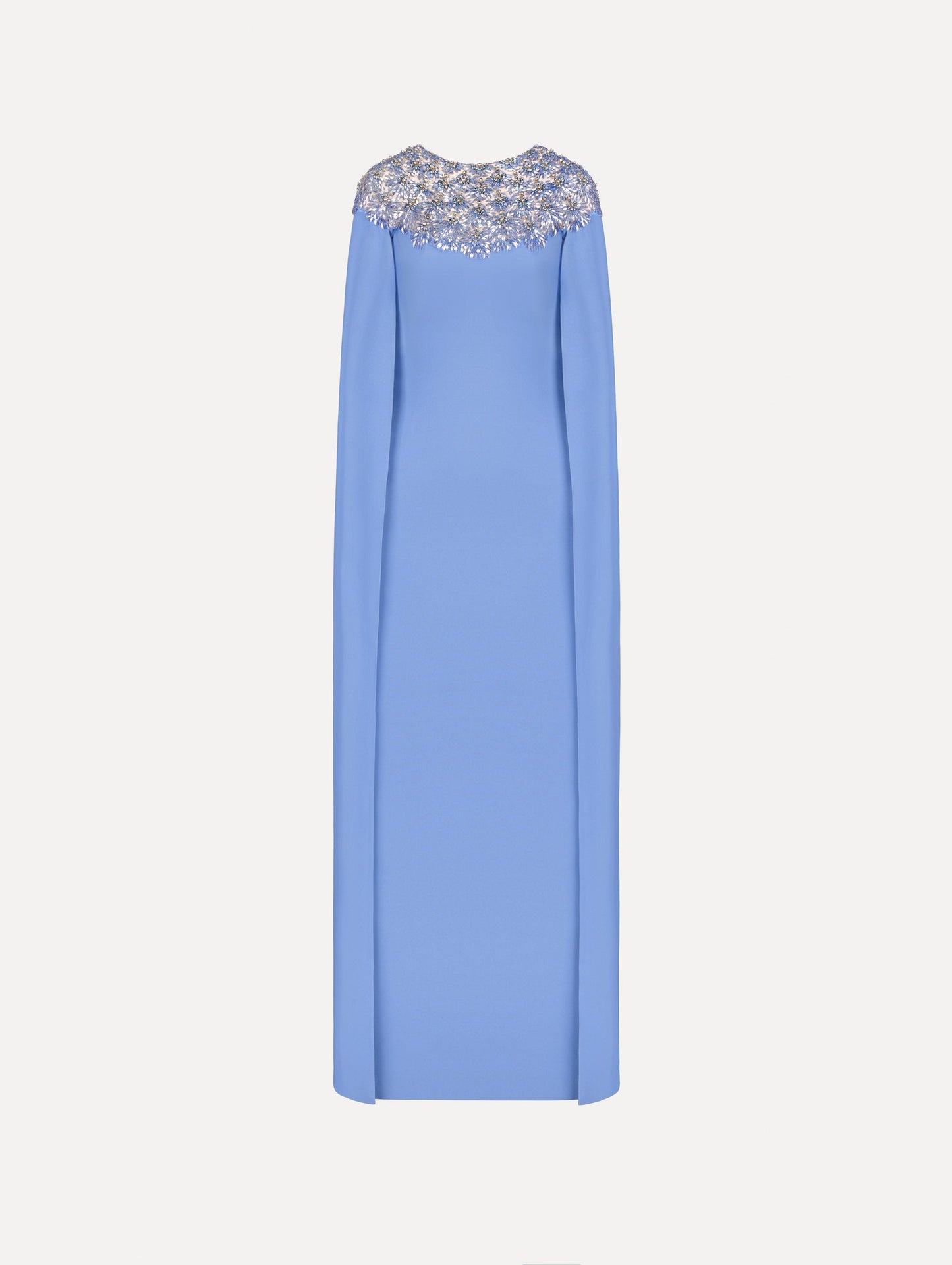 Crystal & Glass Embroidered Caftan Twilight / Oscar de la Renta