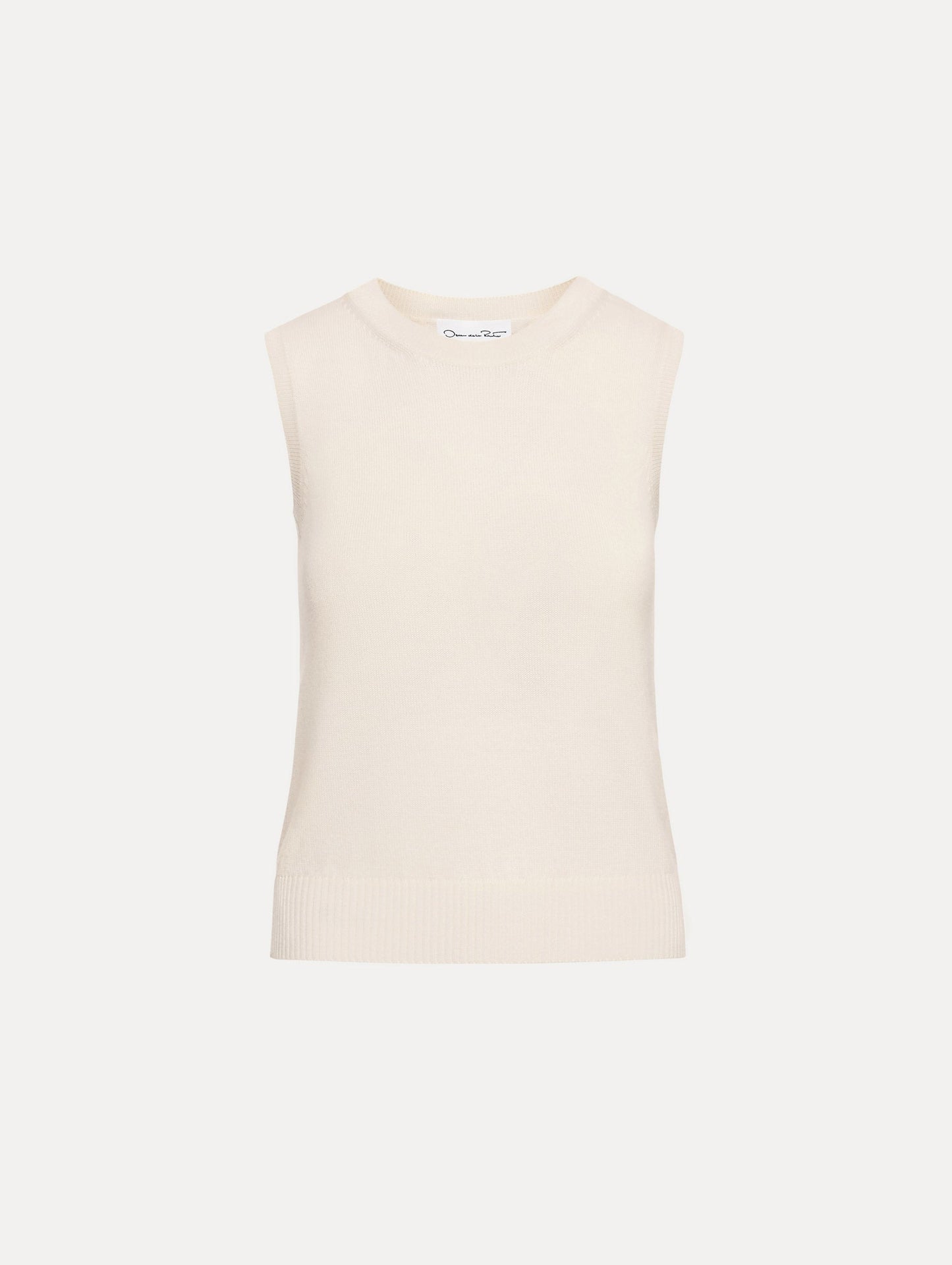 Virgin Wool Tank Ivory / Oscar de la Renta