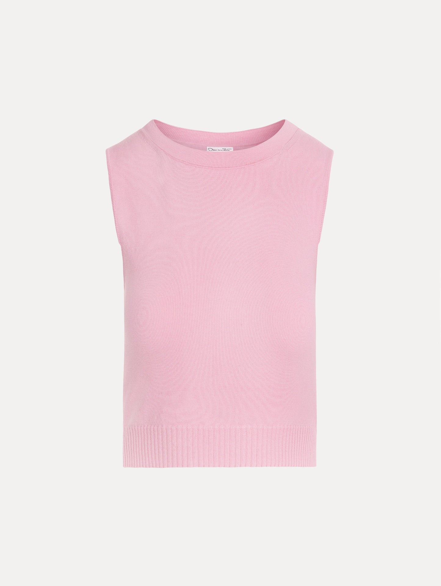 Wool Cropped Tank Pink / Oscar de la Renta