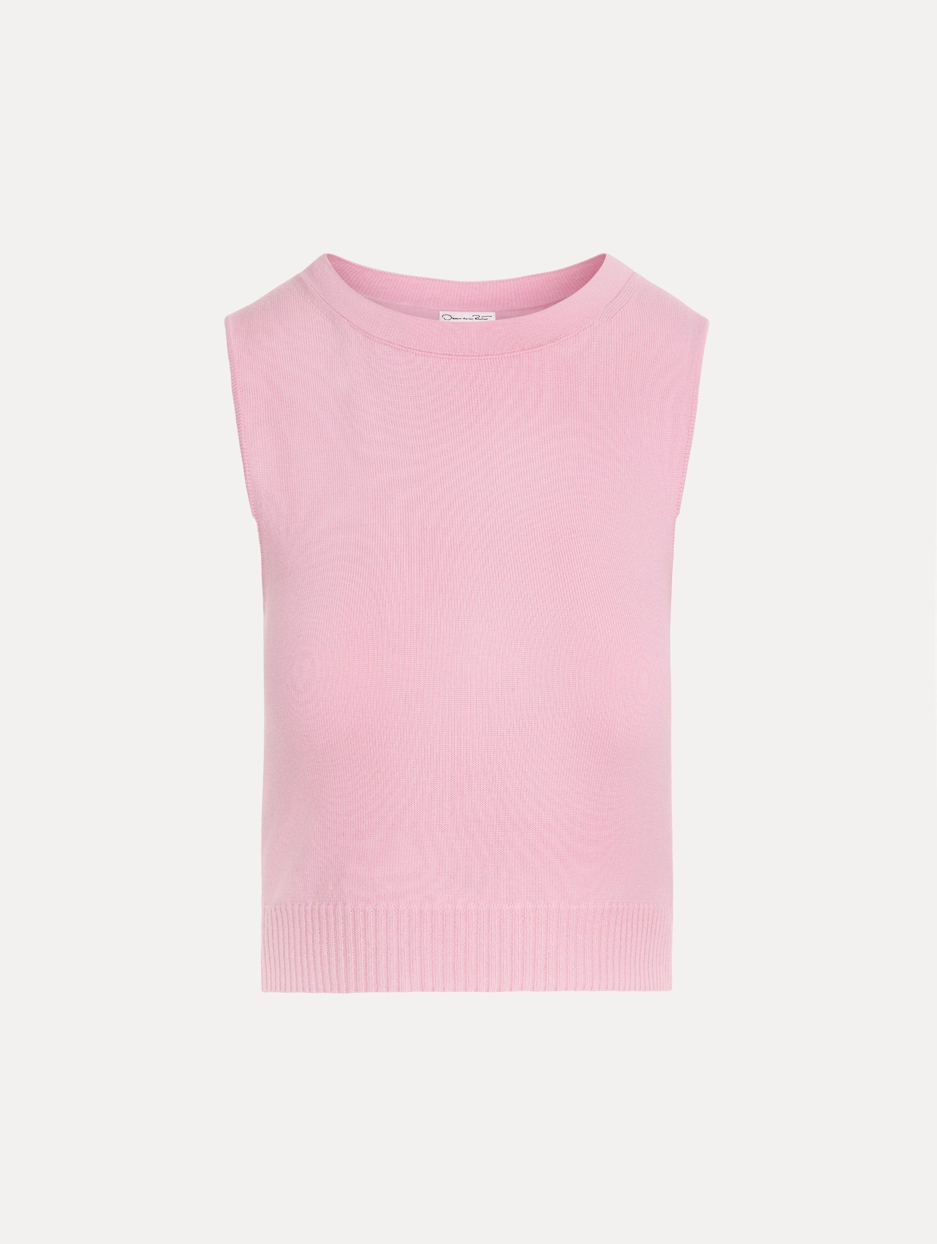 Wool Cropped Tank Pink / Oscar de la Renta