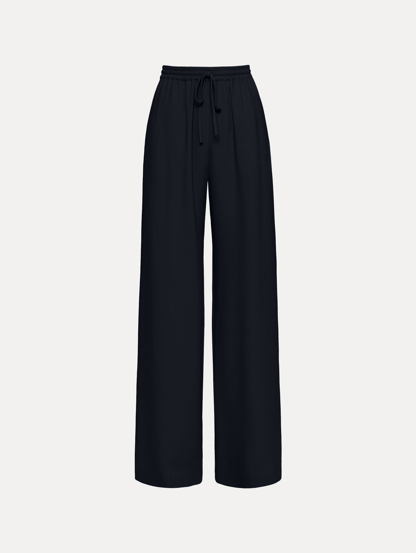 Silk Georgette Drawstring Pant Navy / Oscar de la Renta