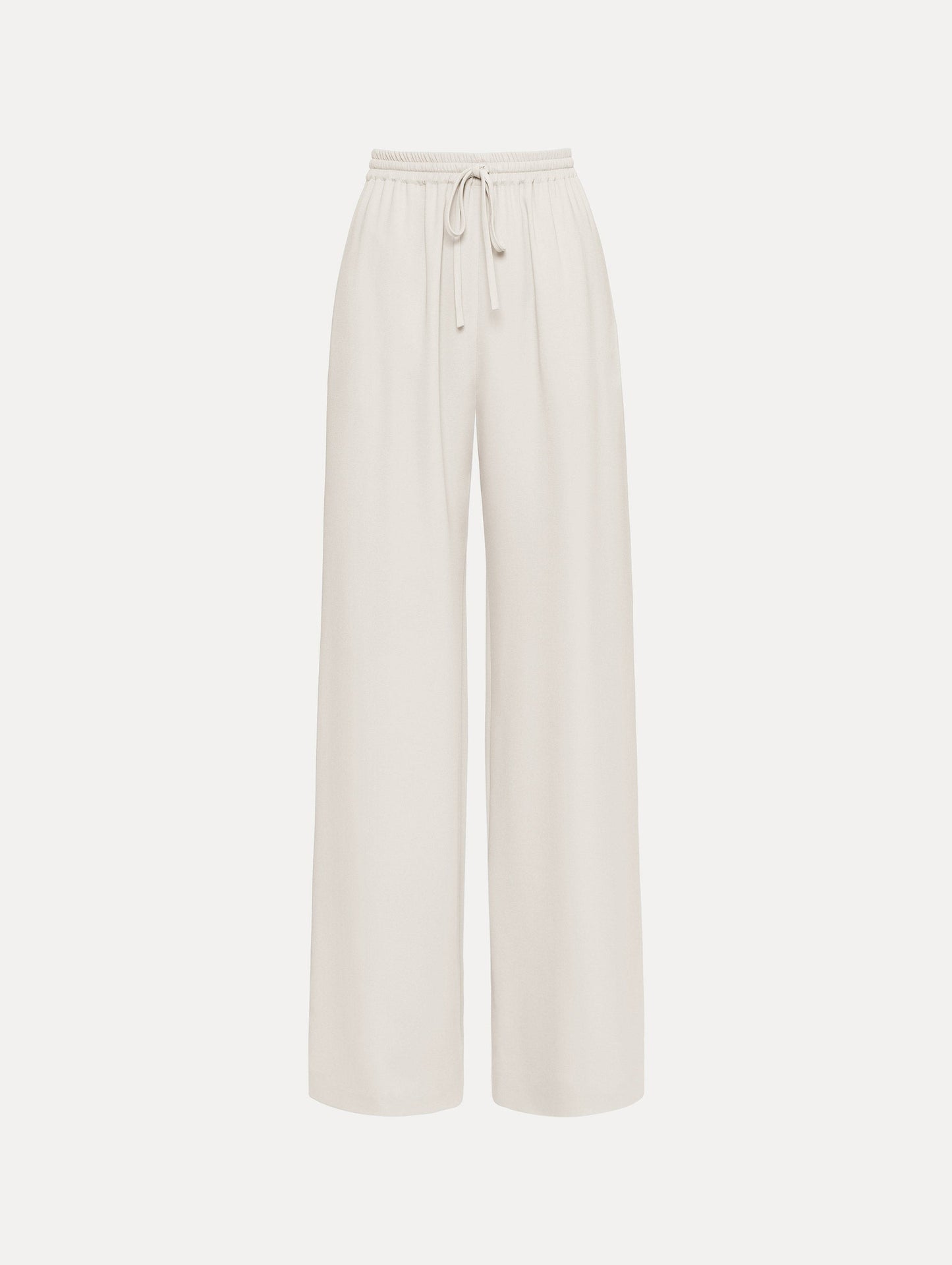 Silk Georgette Drawstring Pant Ivory / Oscar de la Renta