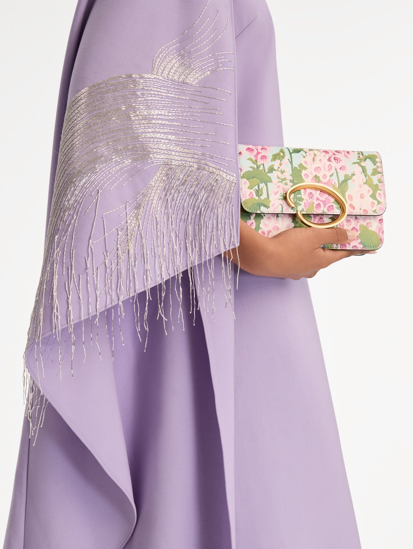Foxglove Printed O Pochette Multi / Oscar de la Renta