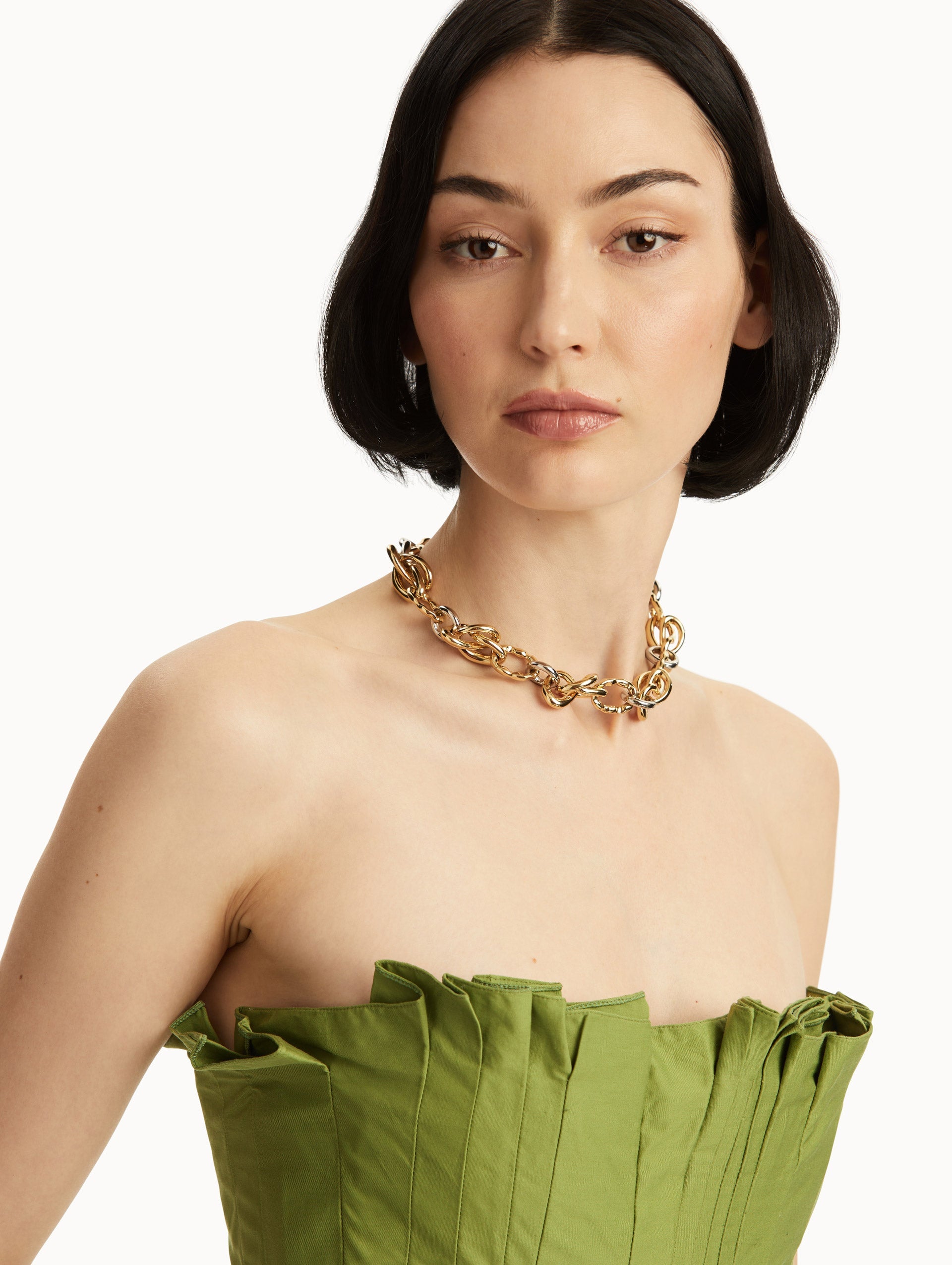 O Knot Necklace Gold / Oscar de la Renta