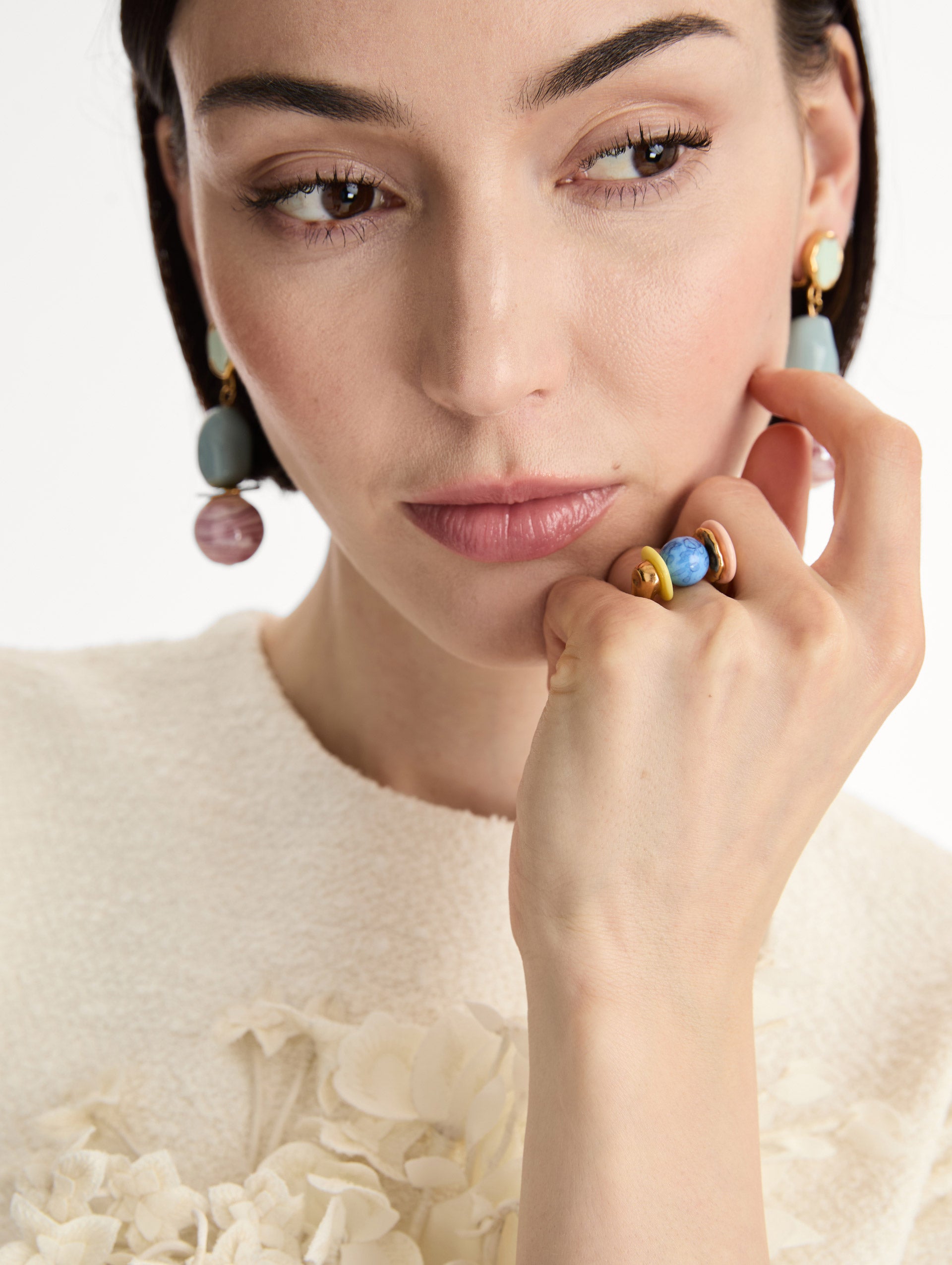 Sea Glass Ring Multi / Oscar de la Renta