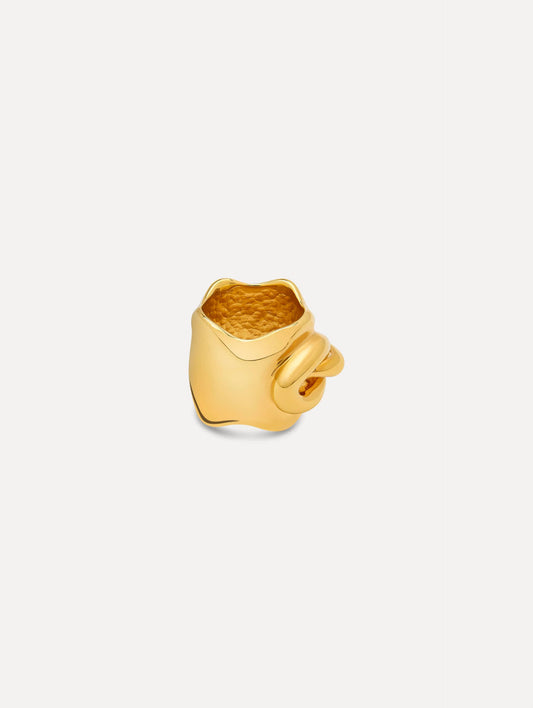 O Knot Ring Gold / Oscar de la Renta