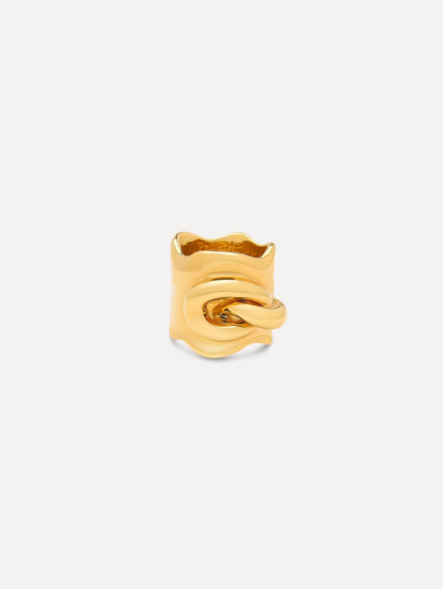O Knot Ring Gold / Oscar de la Renta