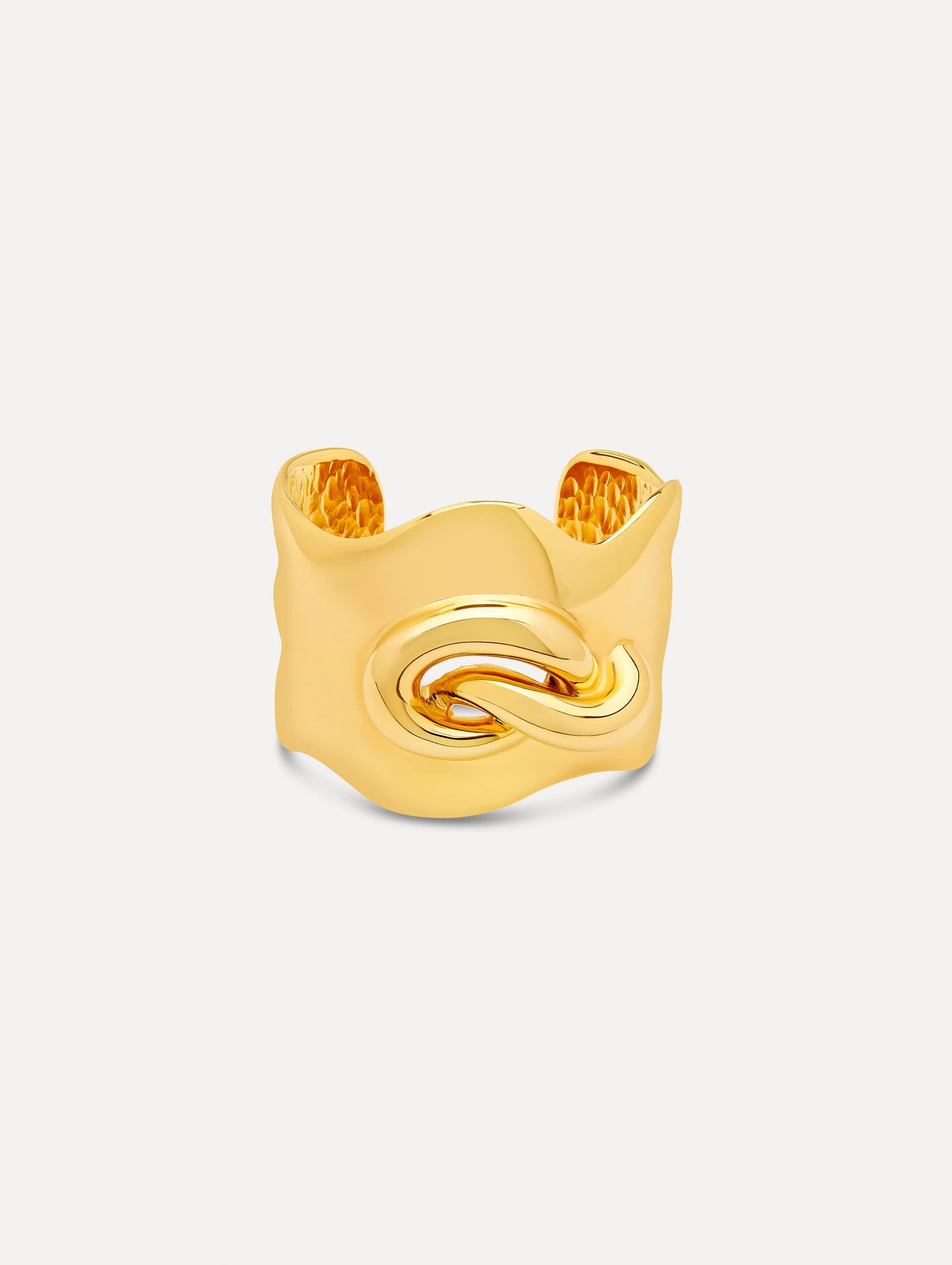 O Knot Cuff Bracelet Gold / Oscar de la Renta