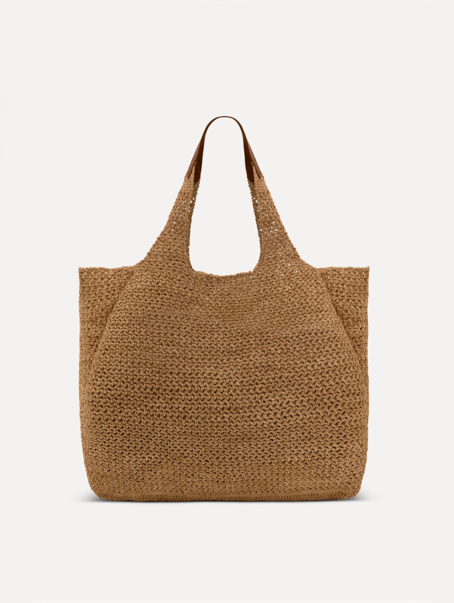 The Topaz in Crochet Raffia Natural / Oscar de la Renta