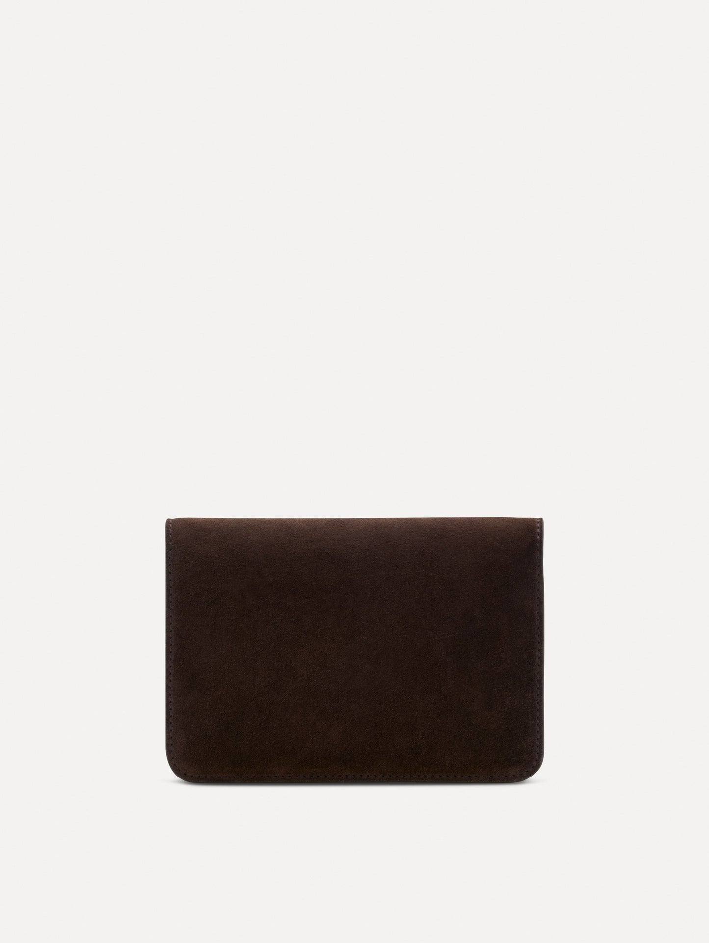 O Pochette in Suede Dark brown / Oscar de la Renta