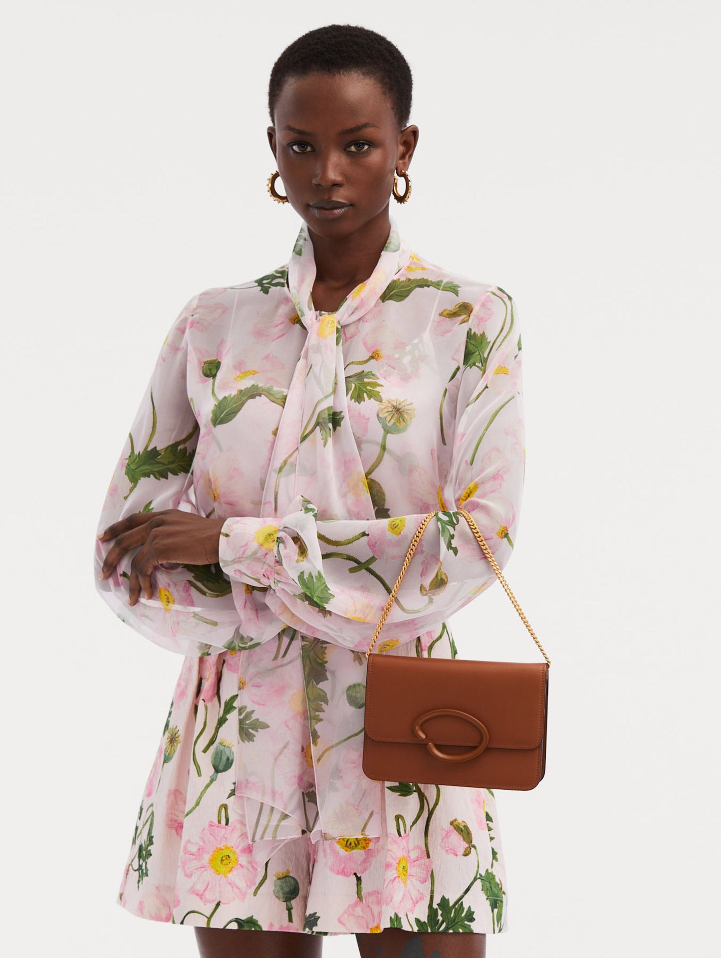 O Pochette Cognac / Oscar de la Renta