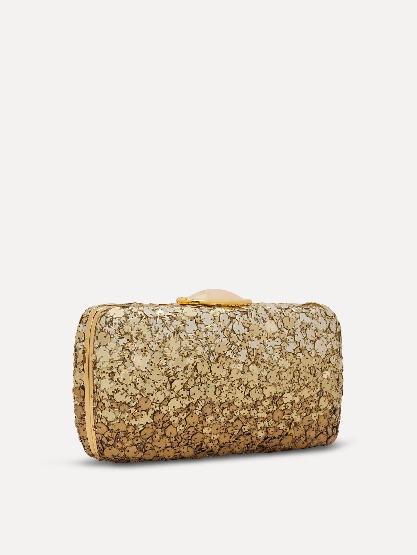 Mosaic Sequin O Minaudière Bronze / Oscar de la Renta