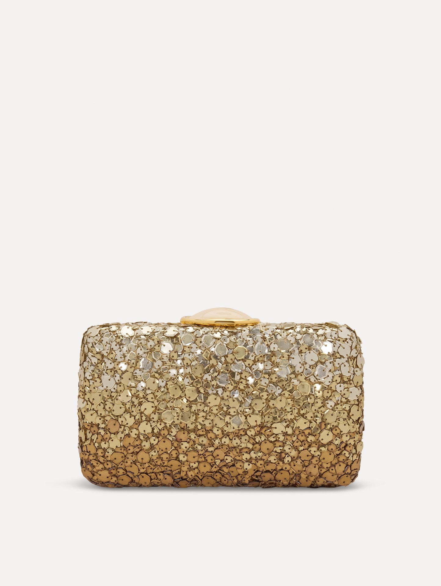 Mosaic Sequin O Minaudière Bronze / Oscar de la Renta