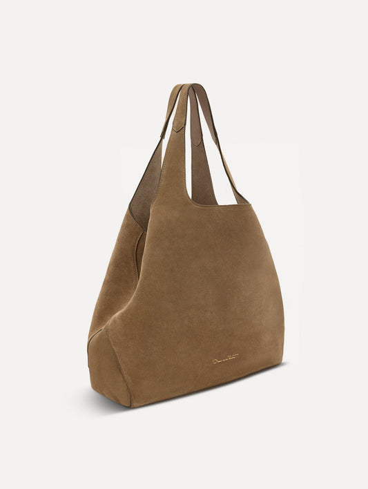 The Topaz in Suede Taupe / Oscar de la Renta