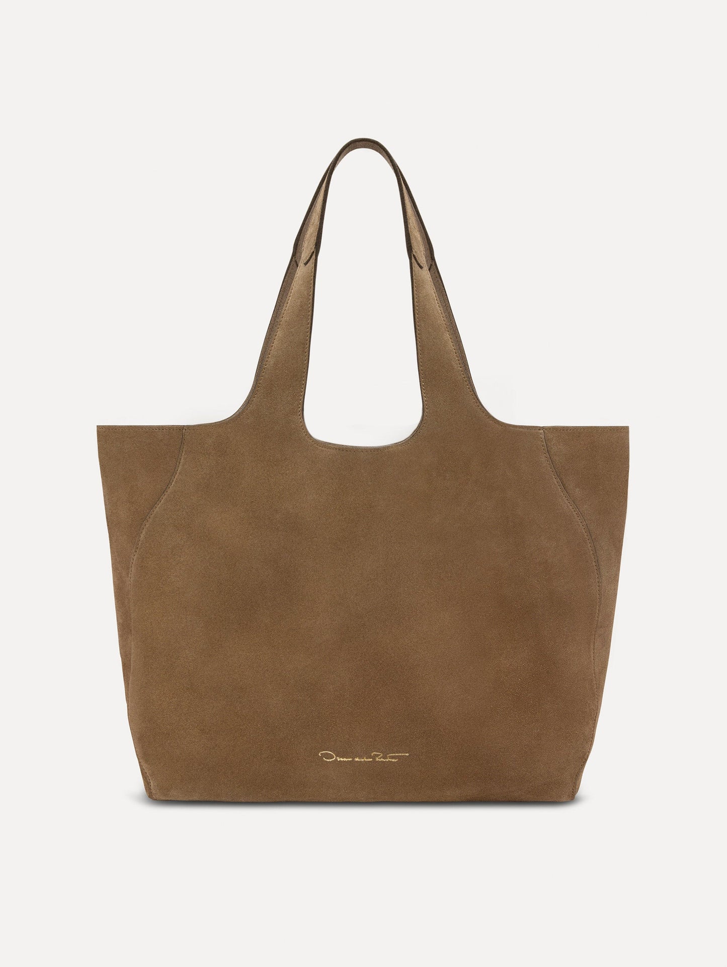 The Topaz in Suede Taupe / Oscar de la Renta