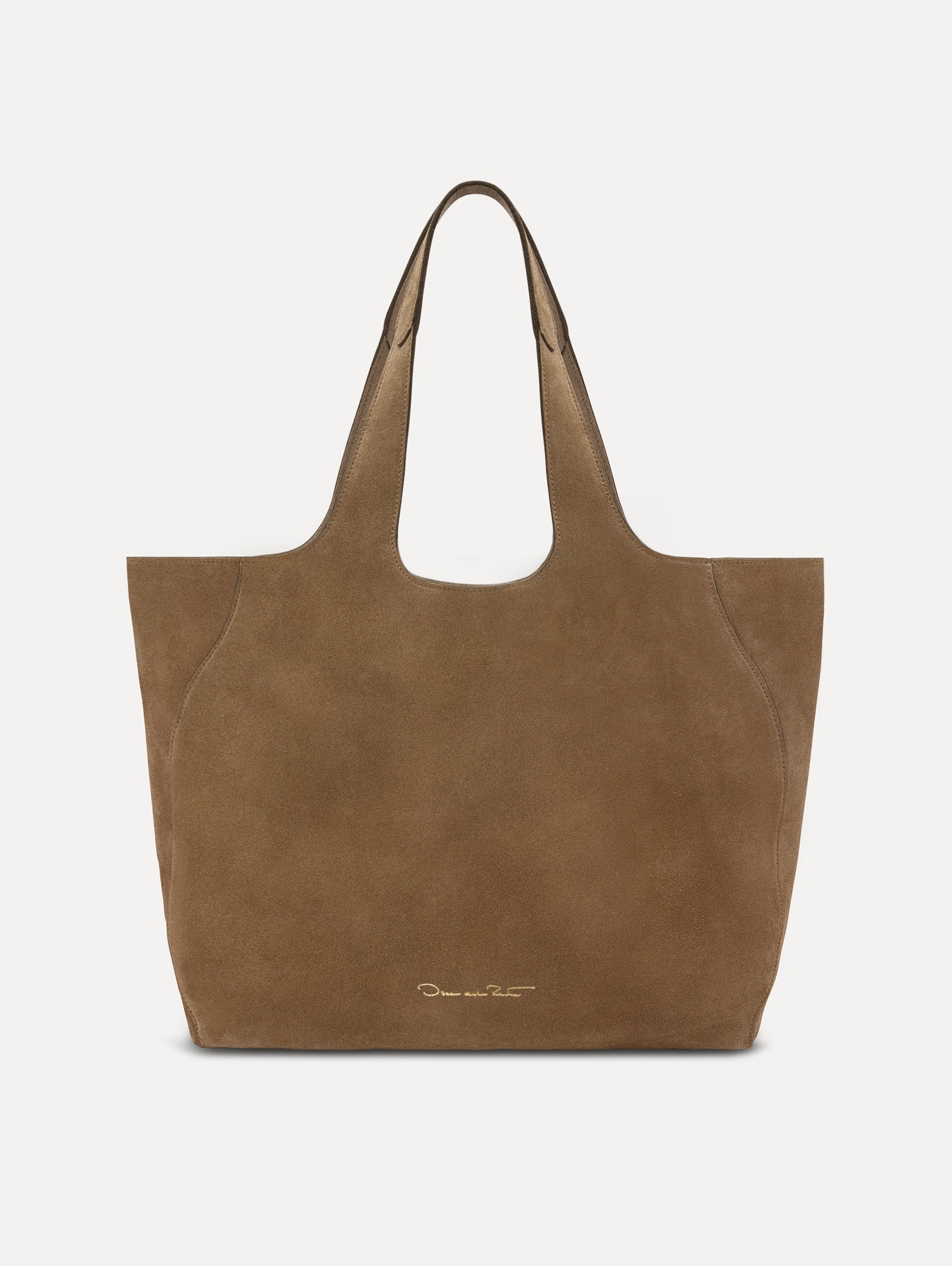 The Topaz in Suede Taupe / Oscar de la Renta