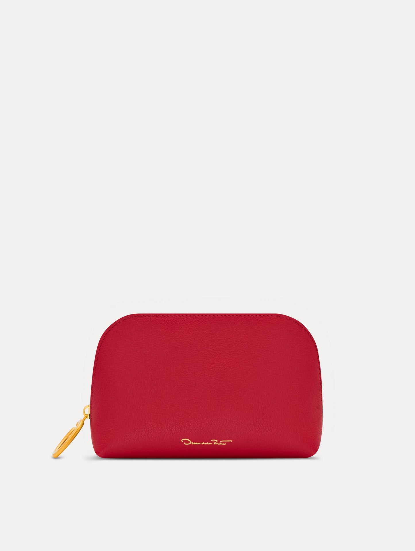 Small Cosmetic Case Cherry / Oscar de la Renta