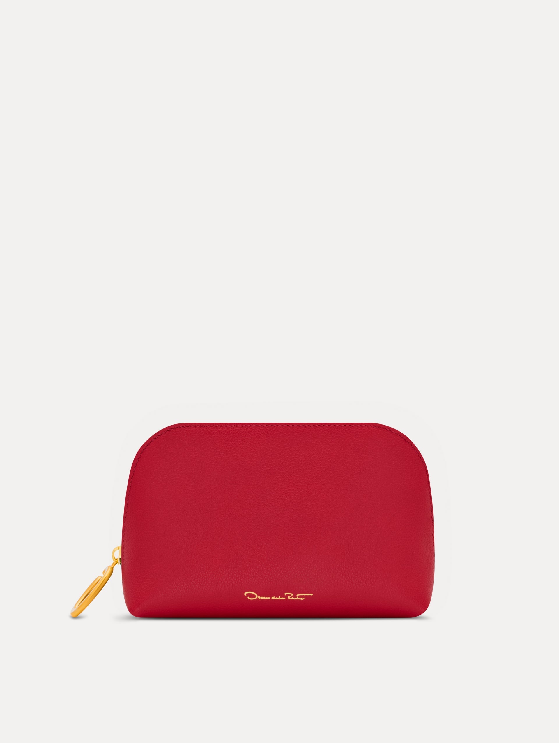 Small Cosmetic Case Cherry / Oscar de la Renta