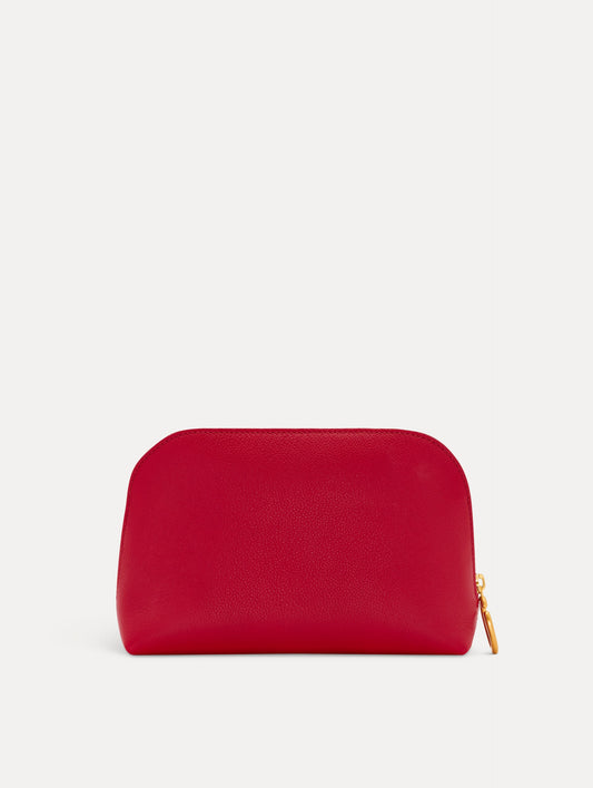 Medium Cosmetic Case Cherry / Oscar de la Renta