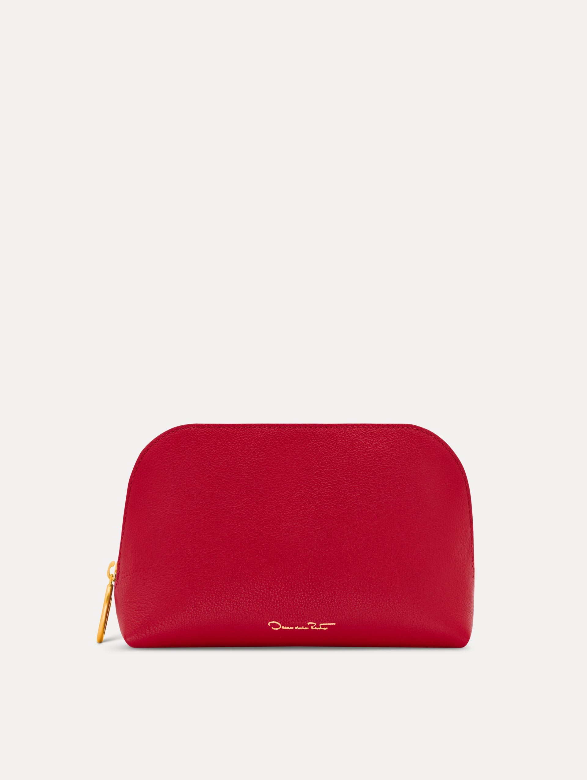 Medium Cosmetic Case Cherry / Oscar de la Renta