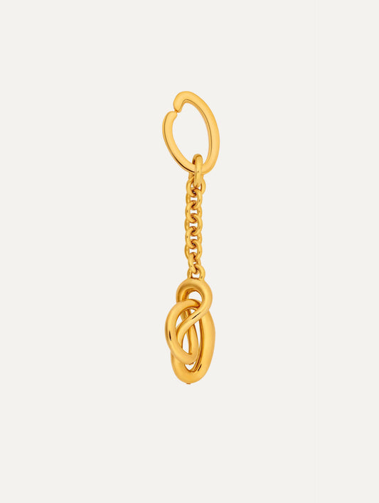 Knotted Bag Charm Gold / Oscar de la Renta