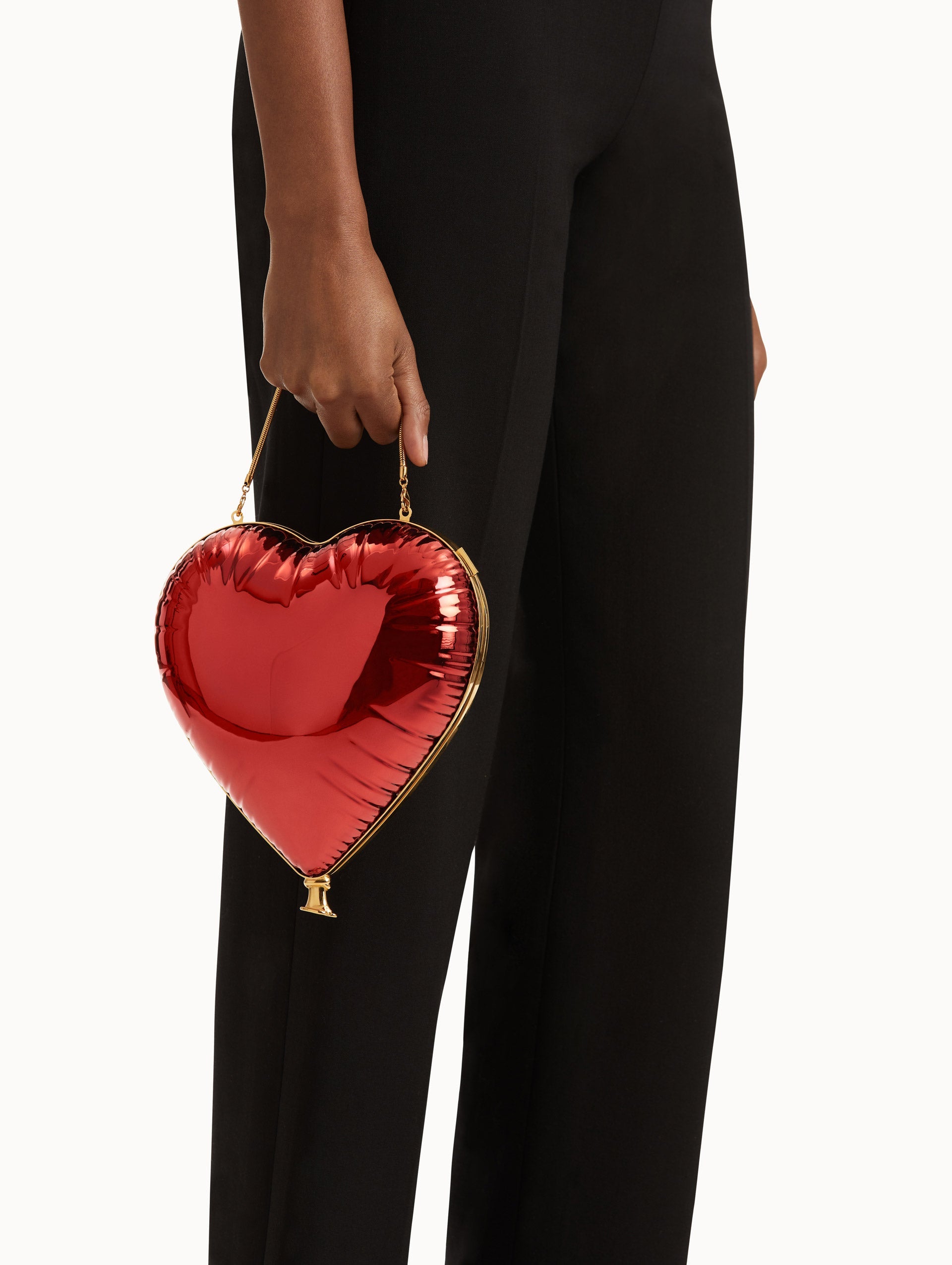 Heart Balloon Bag Red / Oscar de la Renta