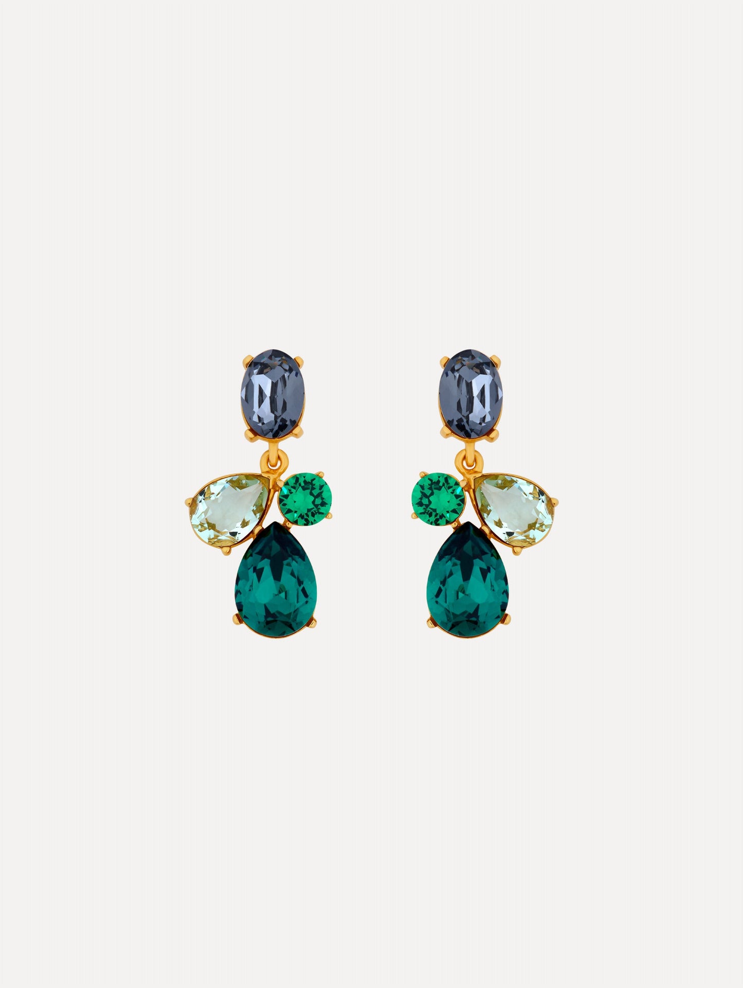 Candy Drop Earrings Sapphire / Oscar de la Renta