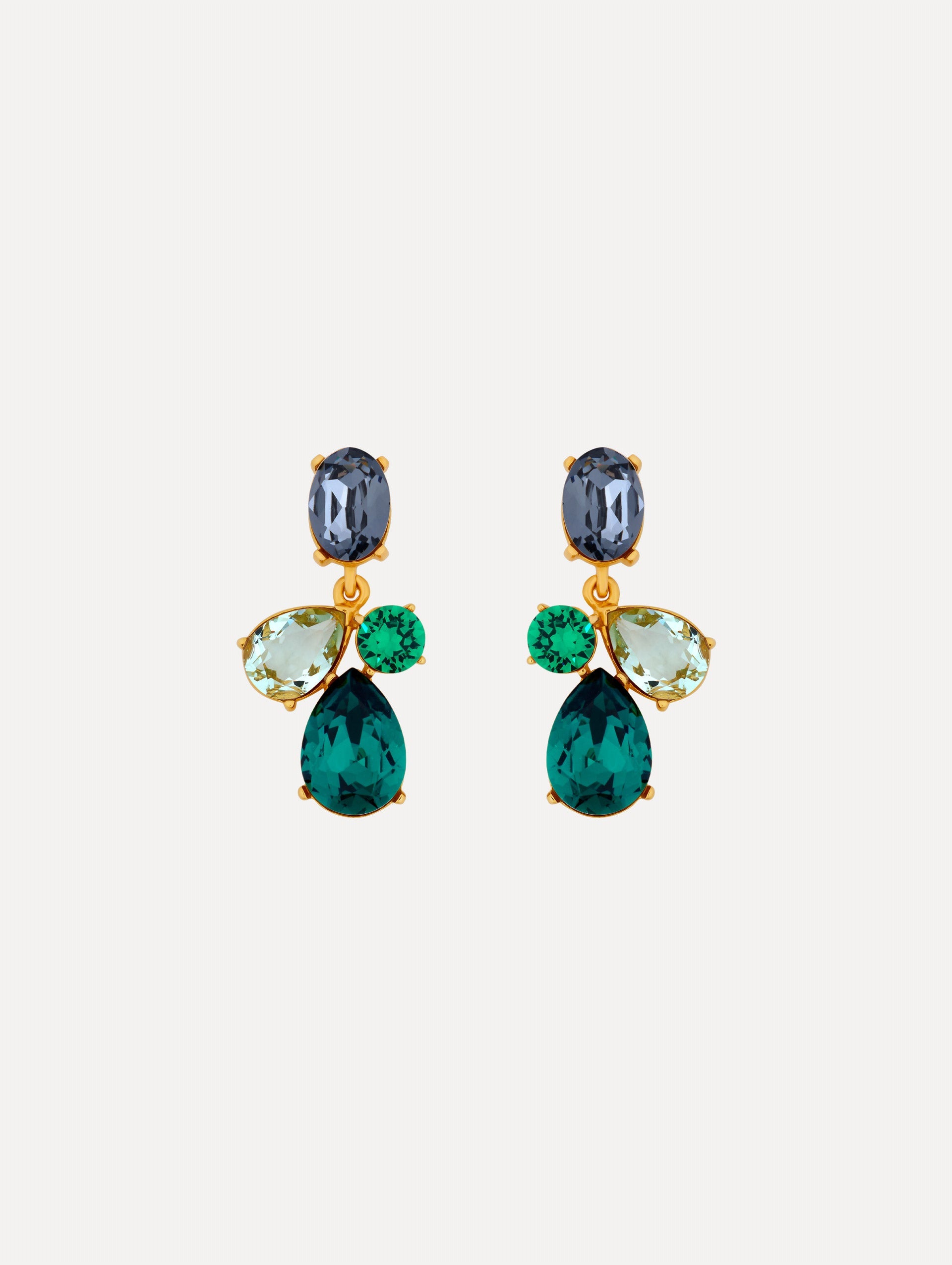 Candy Drop Earrings Sapphire / Oscar de la Renta