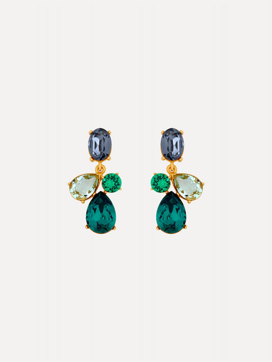 Candy Drop Earrings Sapphire / Oscar de la Renta