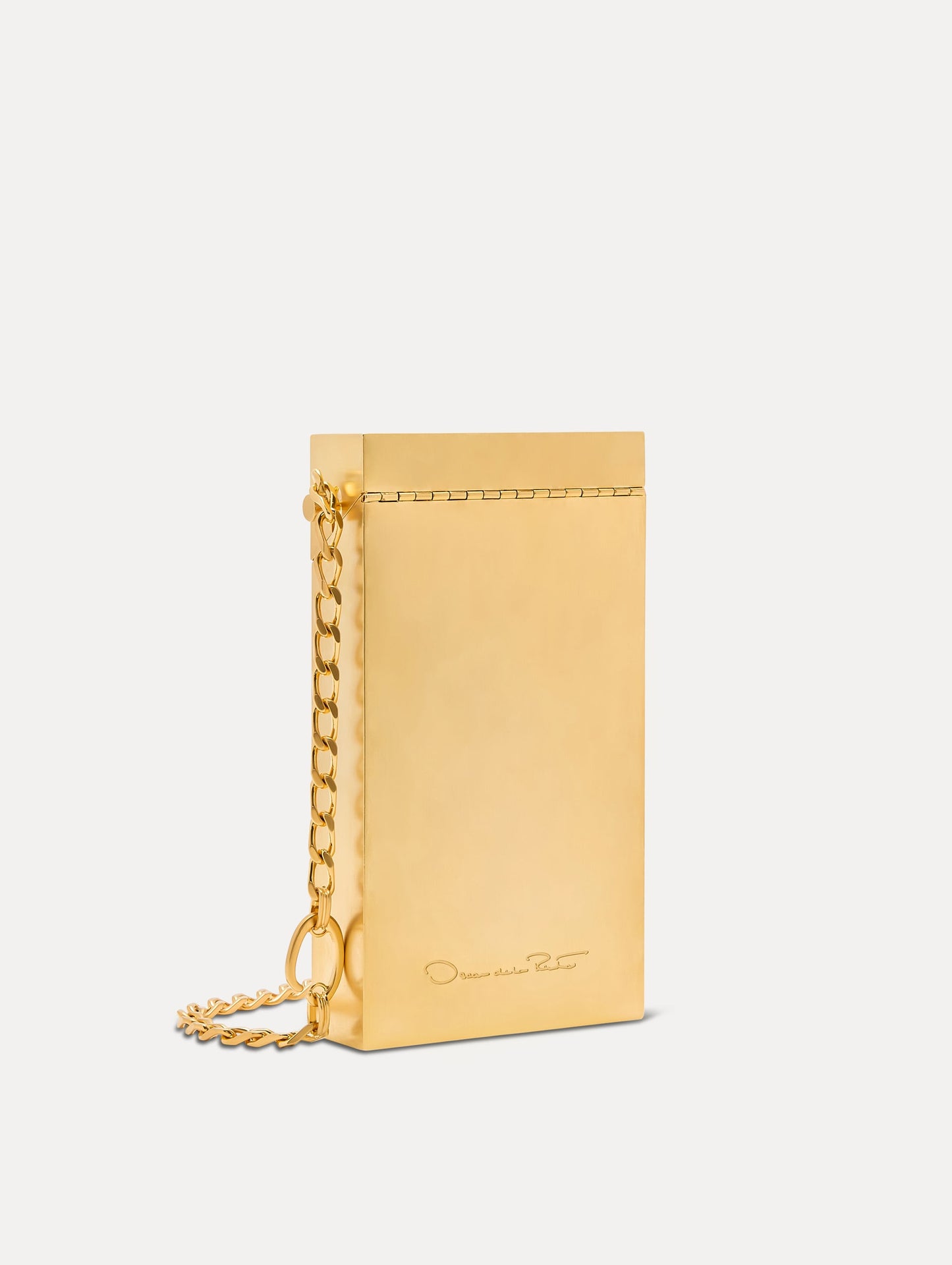 O Vanity Minaudière Gold / Oscar de la Renta