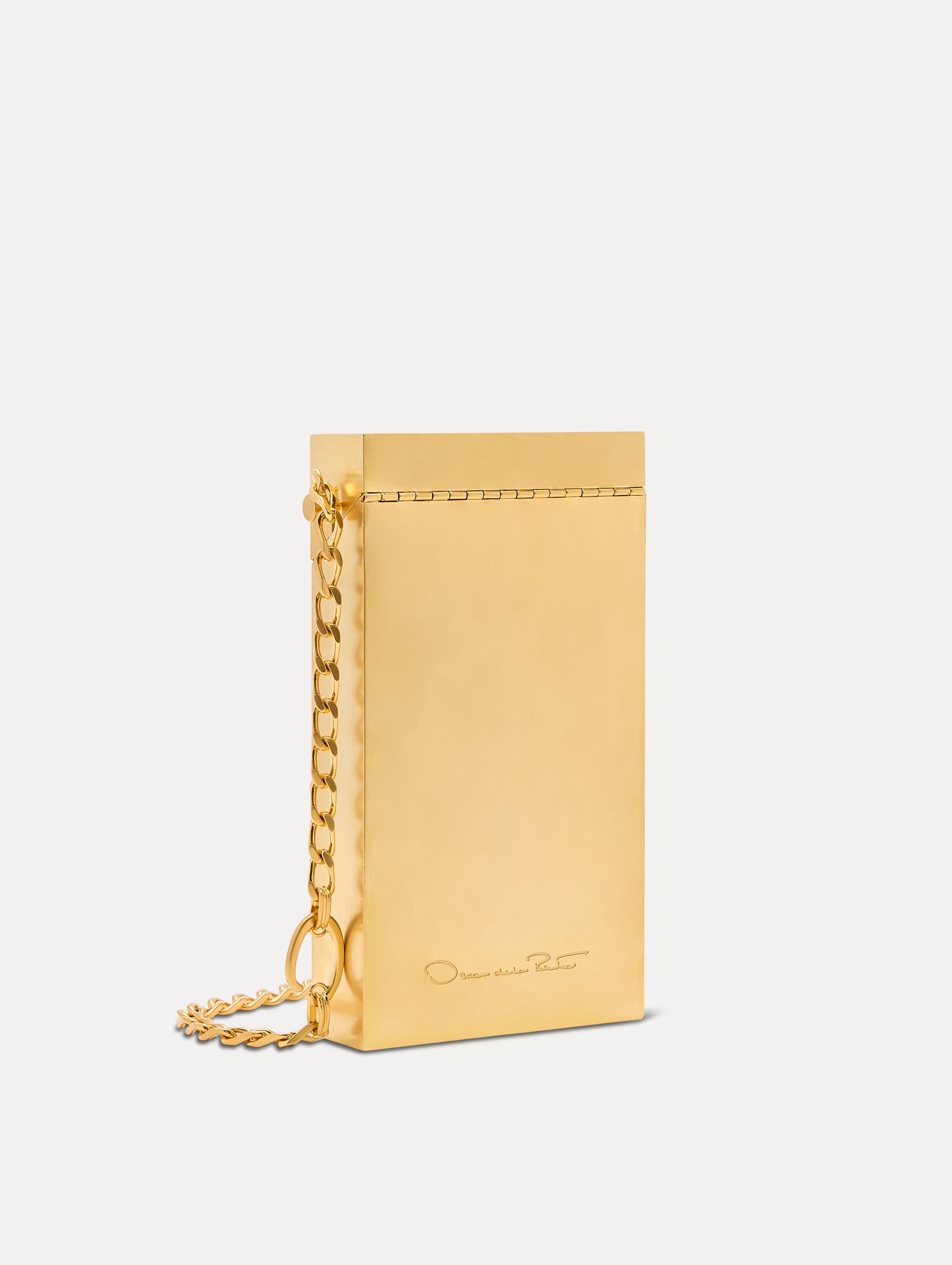 O Vanity Minaudière Gold / Oscar de la Renta