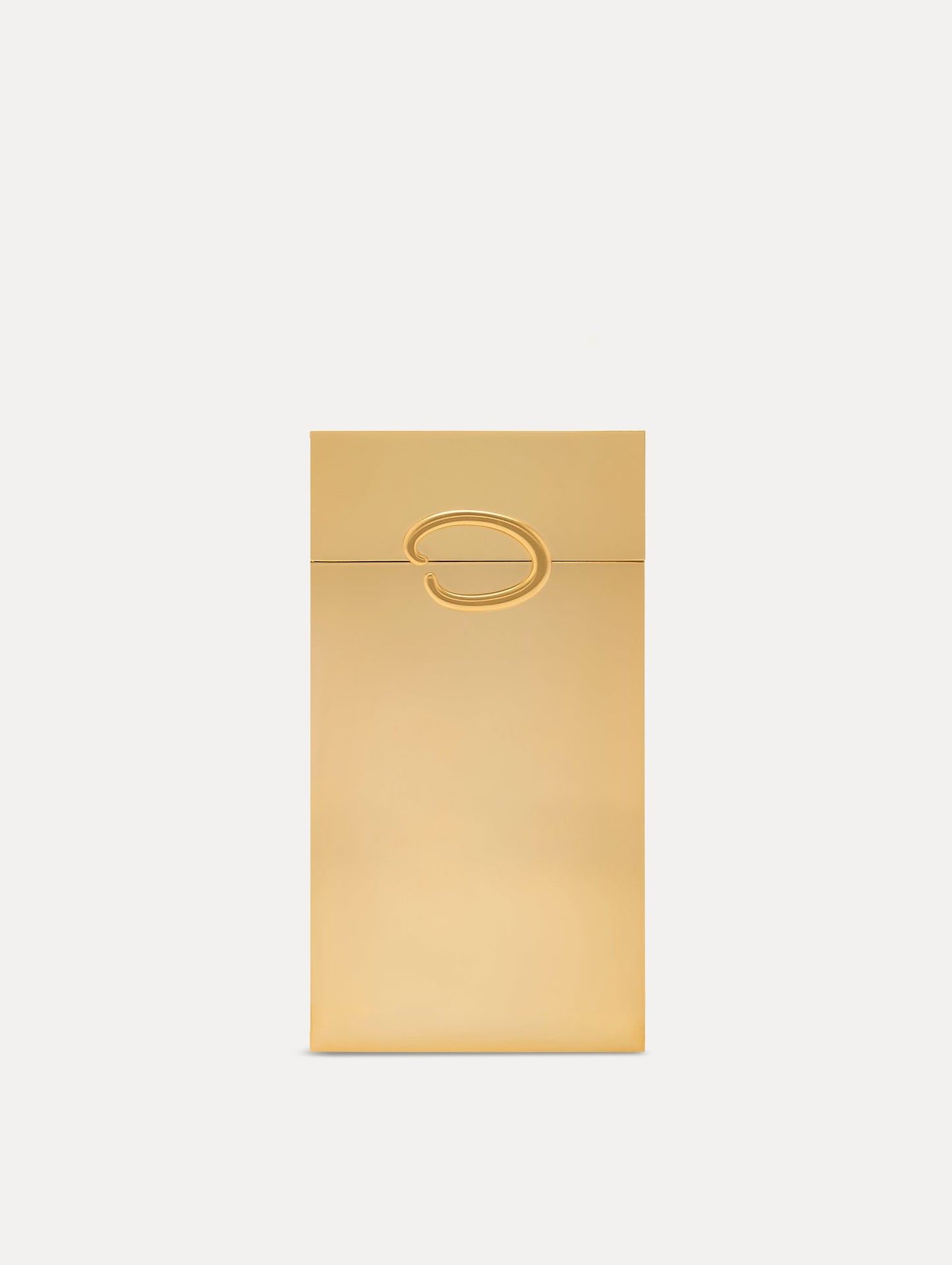 O Vanity Minaudière Gold / Oscar de la Renta