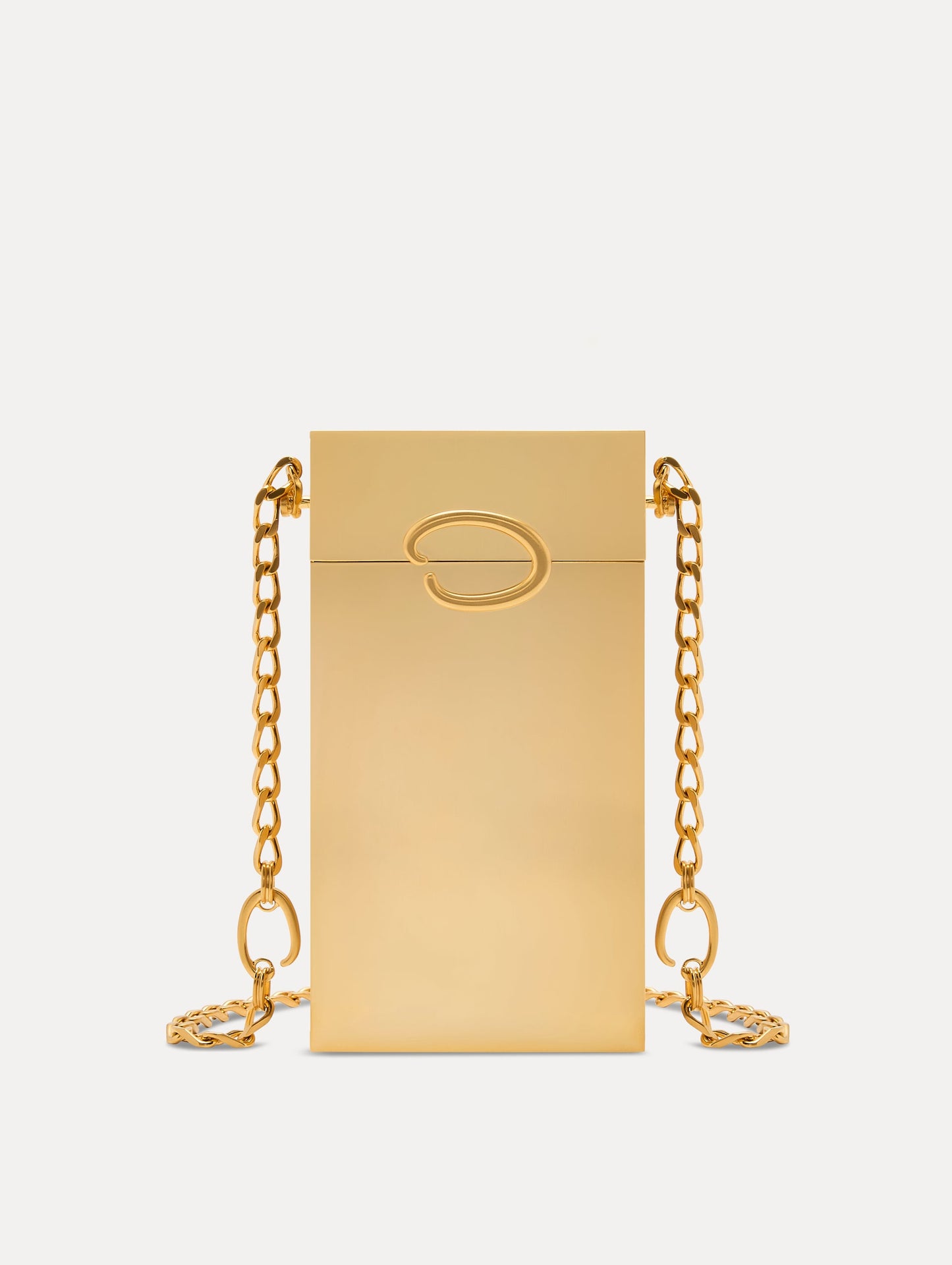 O Vanity Minaudière Gold / Oscar de la Renta