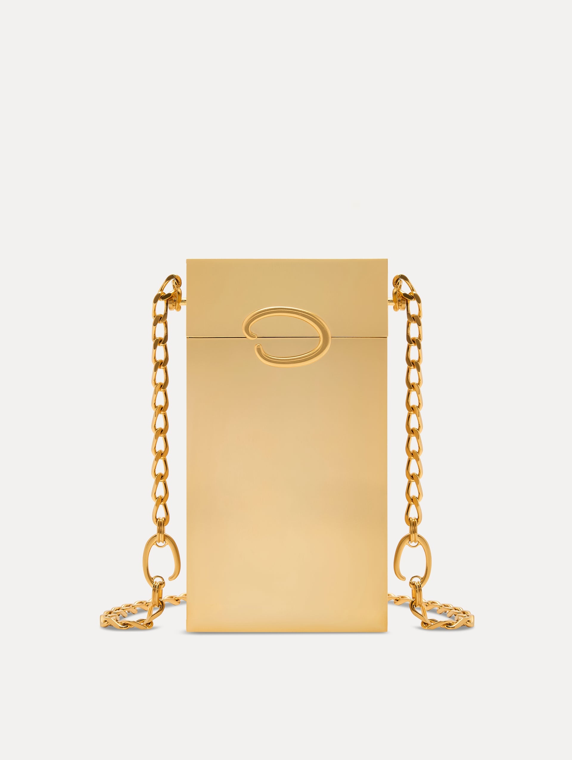 O Vanity Minaudière Gold / Oscar de la Renta