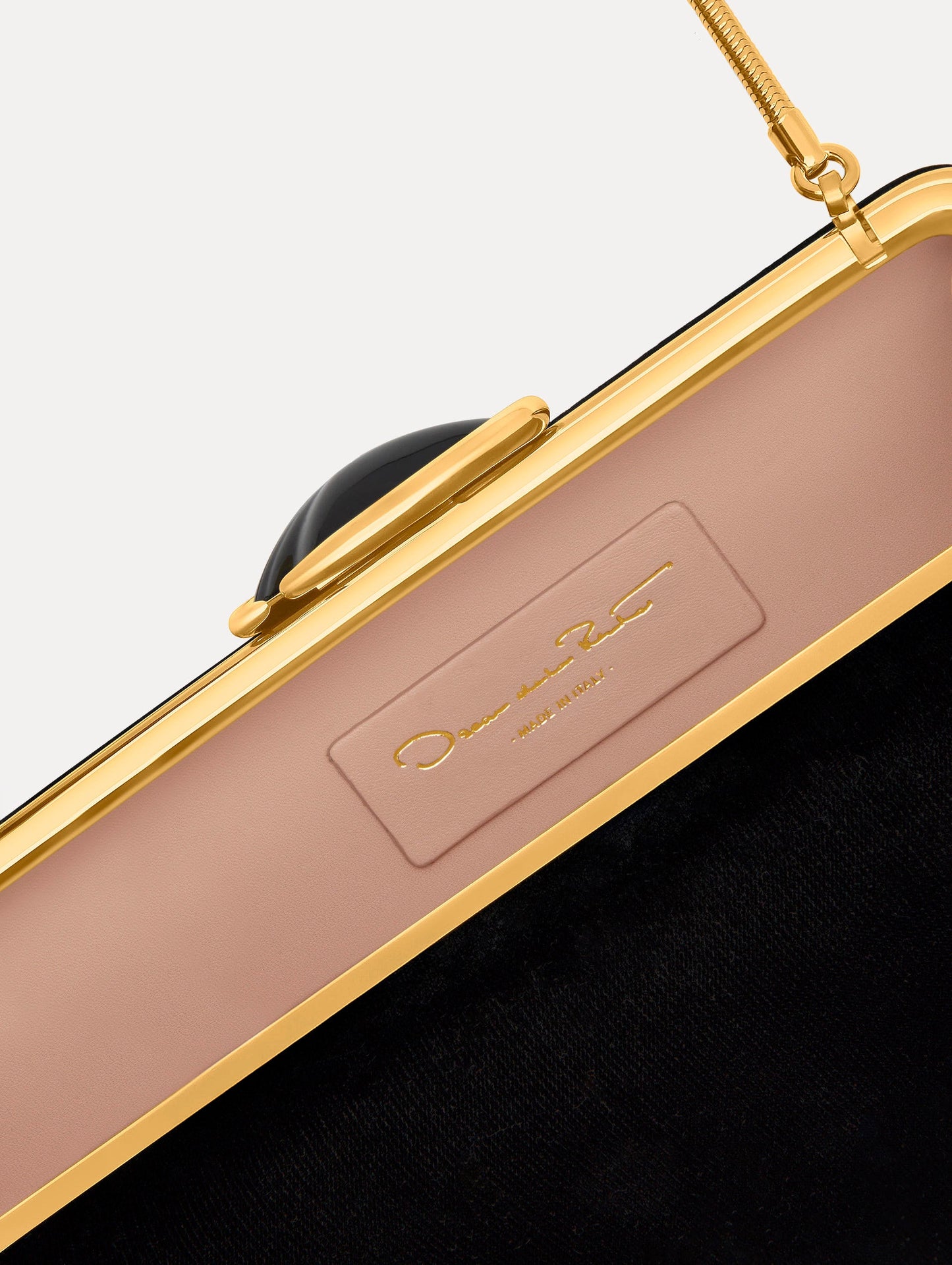 Velvet O Minaudière Black / Oscar de la Renta