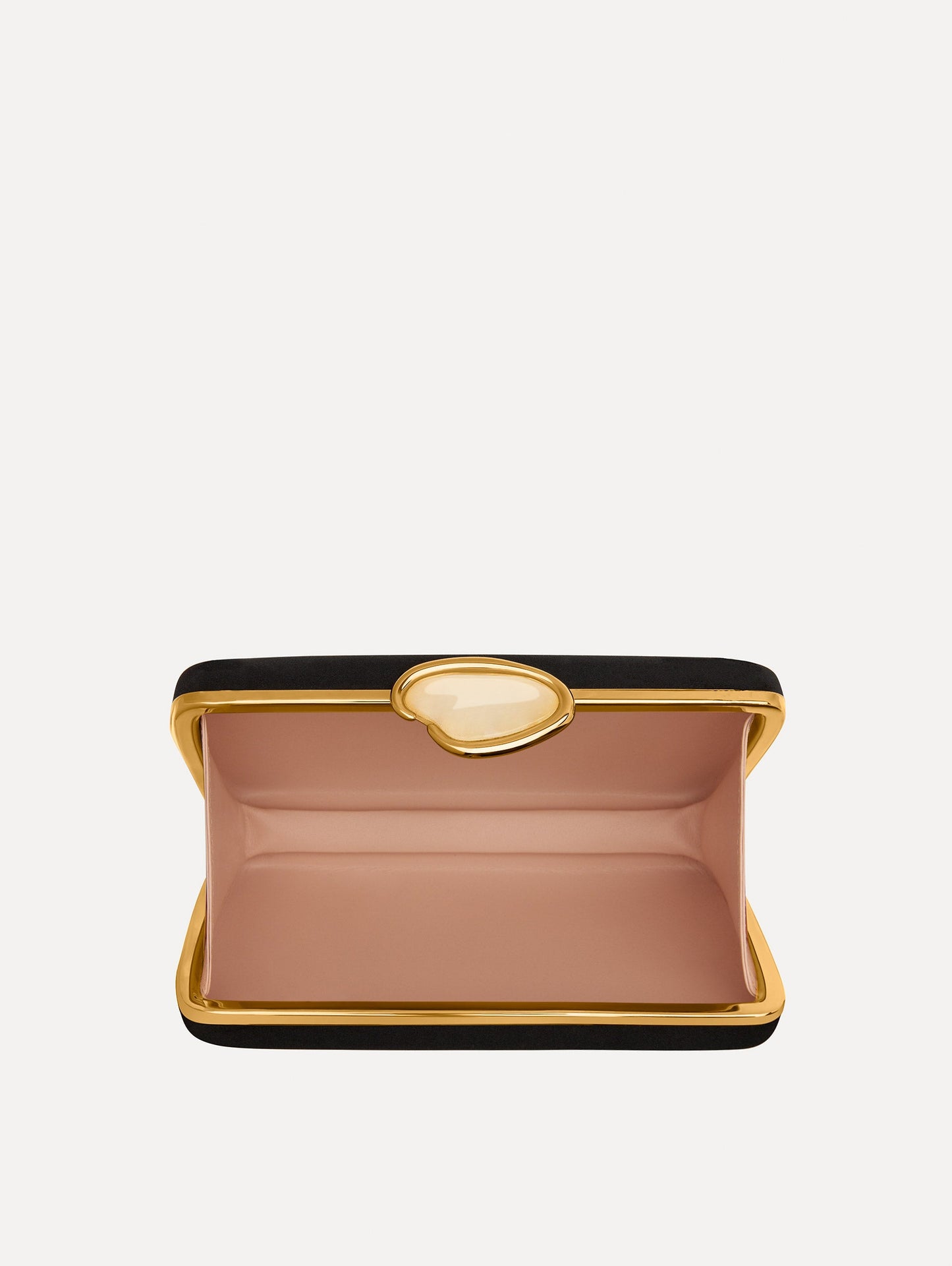 O Satin Minaudière Black / Oscar de la Renta