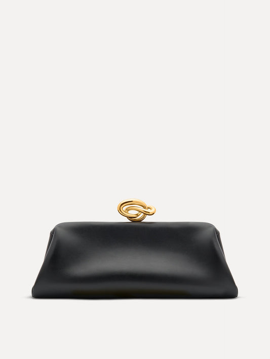 Knot Clutch Black / Oscar de la Renta