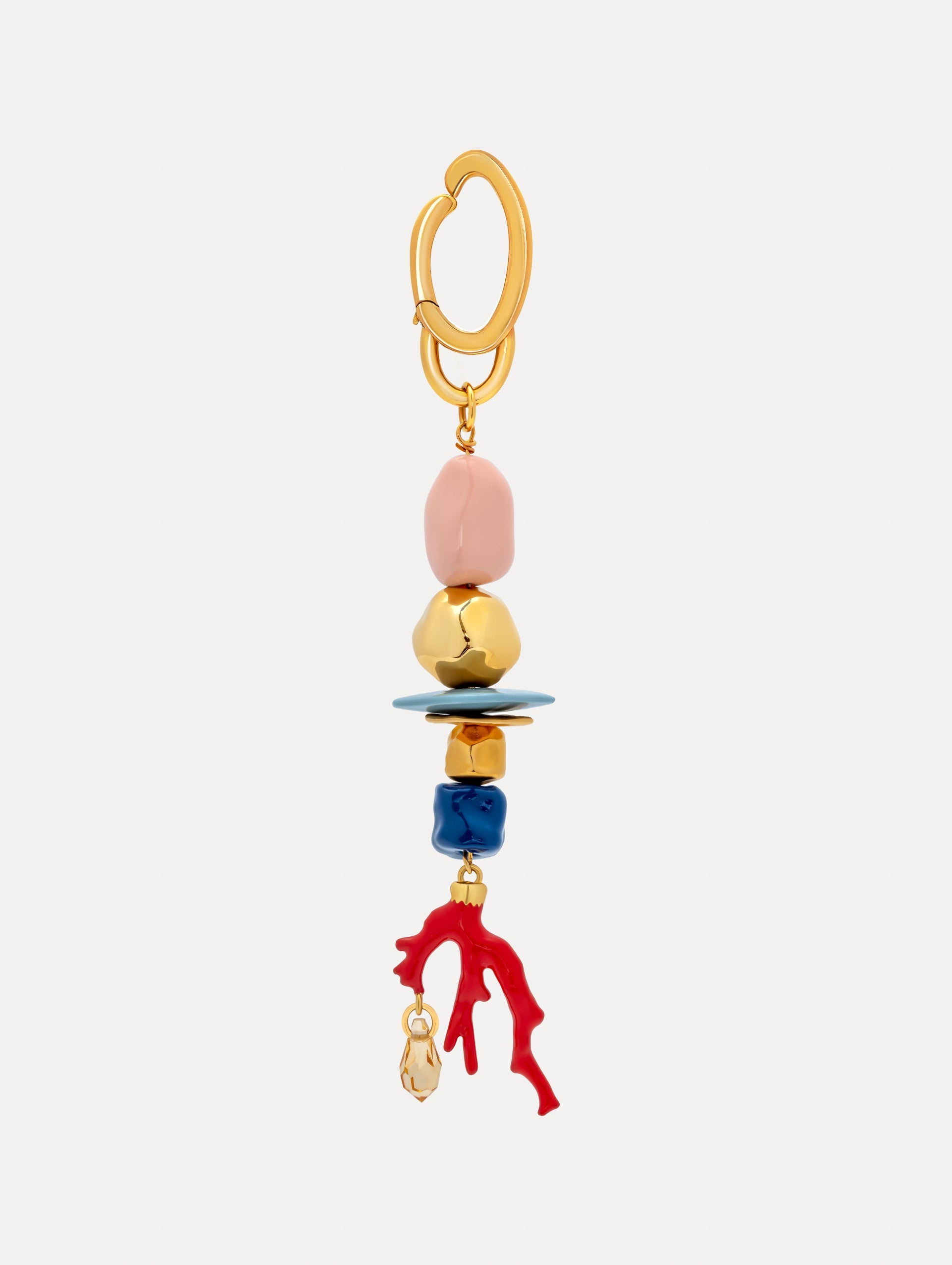 Sea Glass Bag Charm Multi / Oscar de la Renta