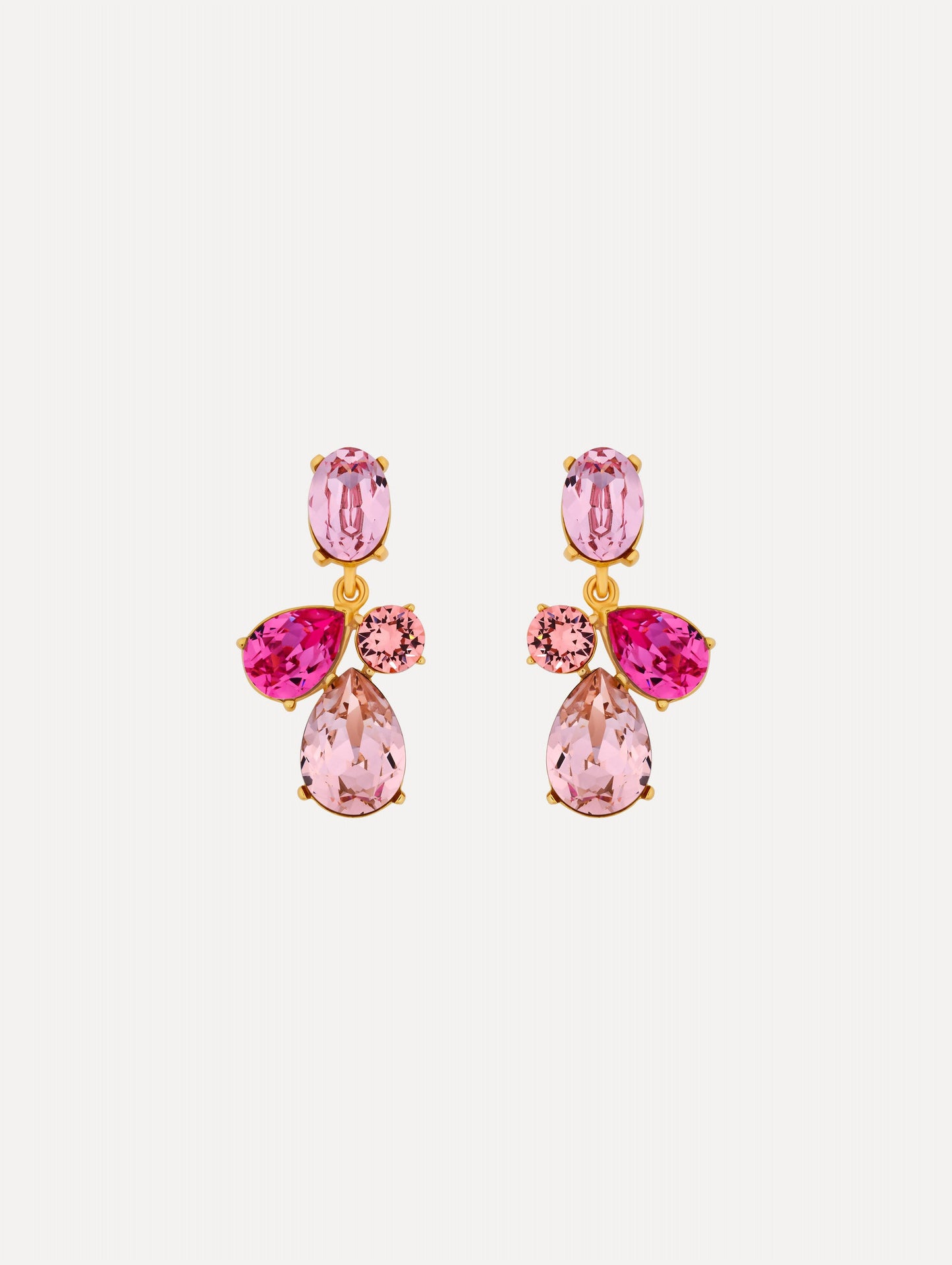 Candy Drop Earrings Rose / Oscar de la Renta