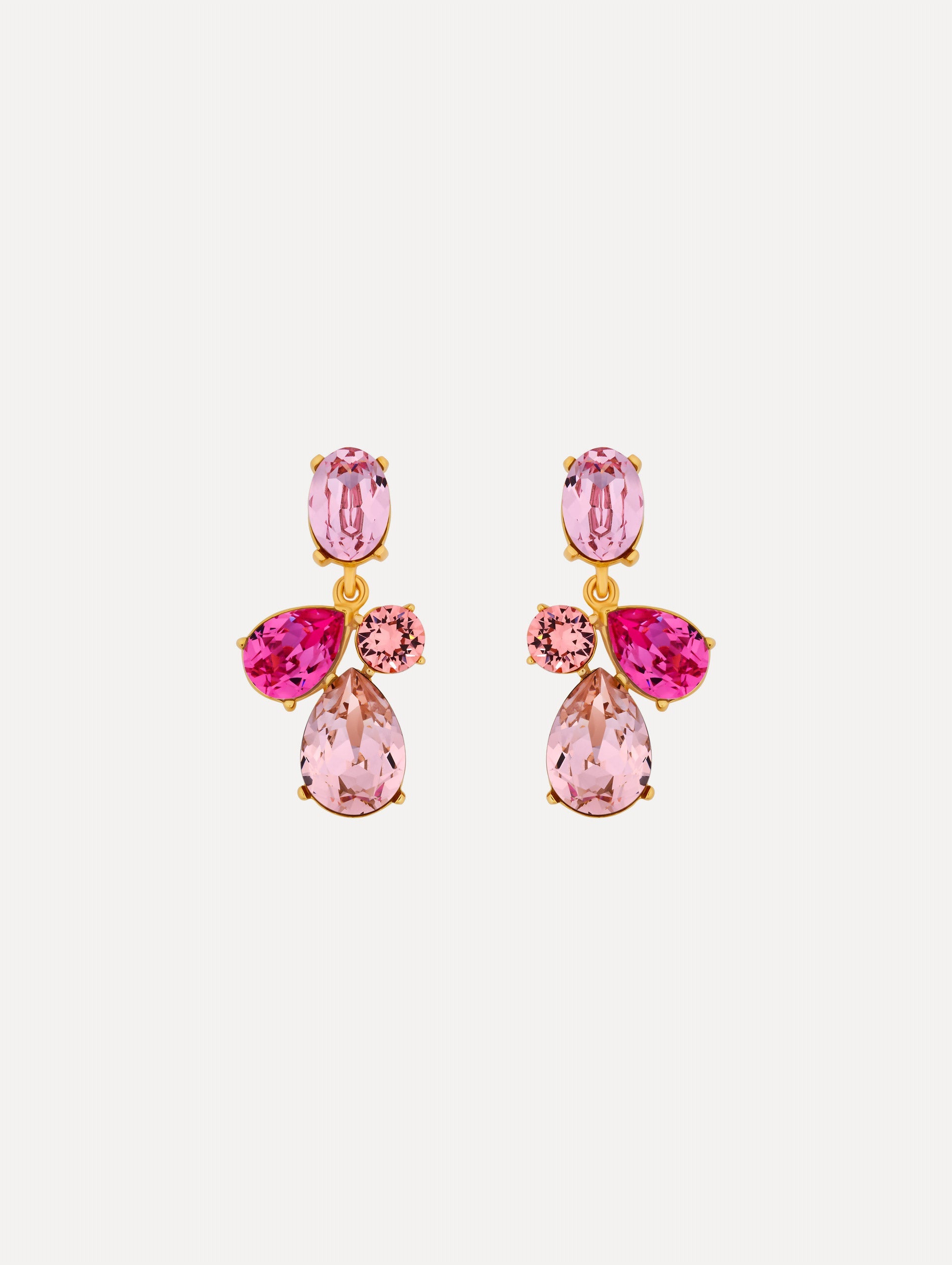 Candy Drop Earrings Rose / Oscar de la Renta