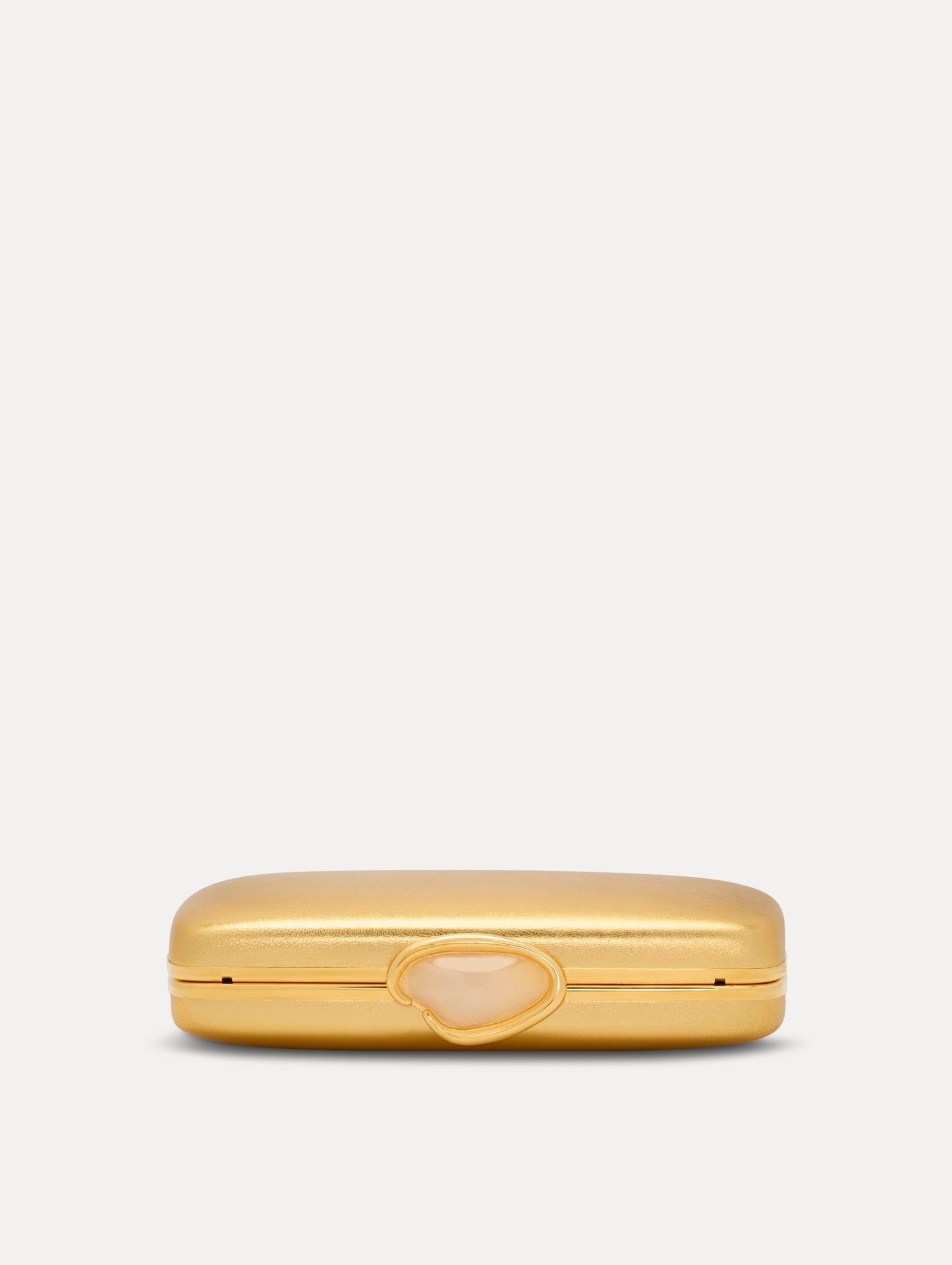O Metallic Minaudière Gold / Oscar de la Renta