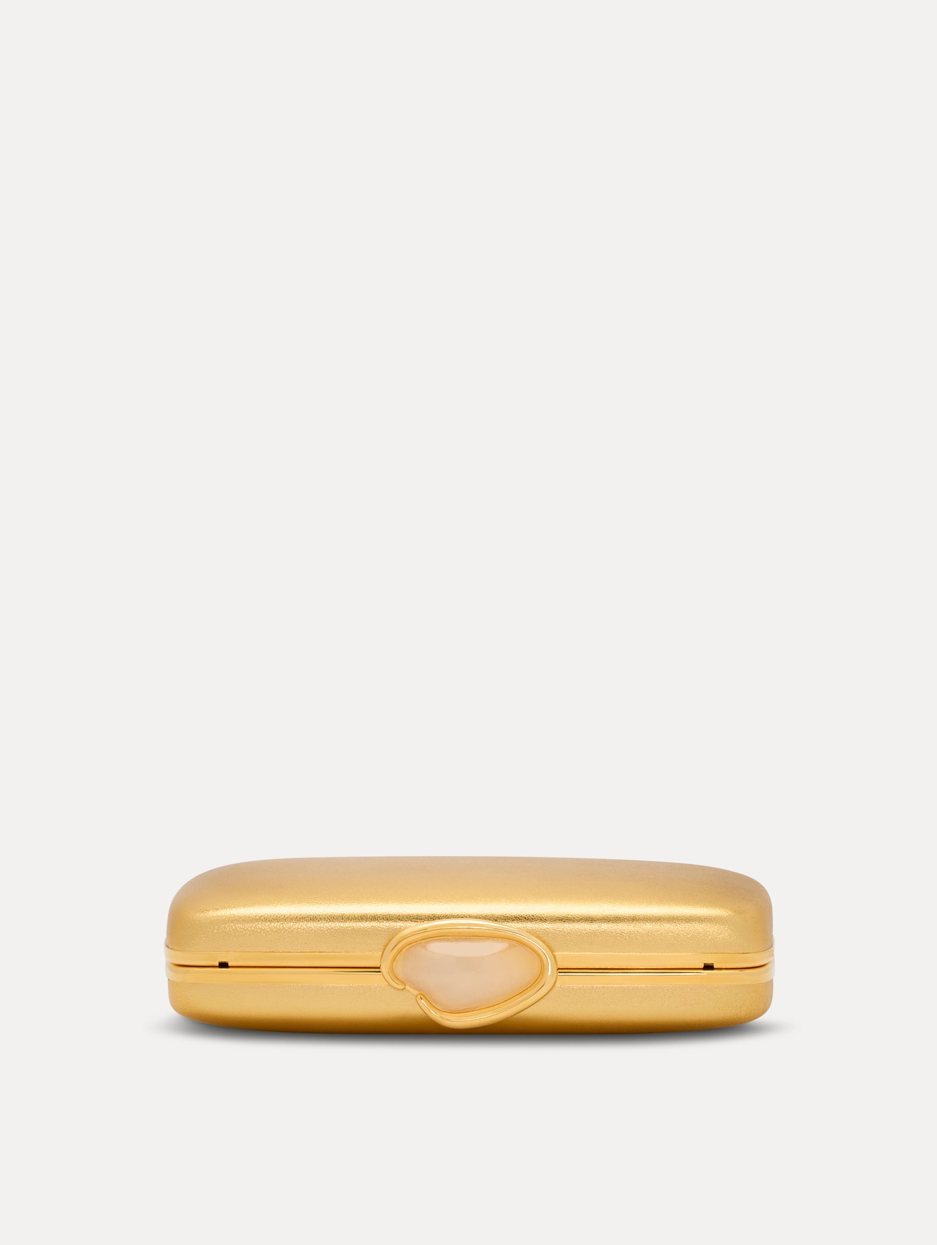 O Metallic Minaudière Gold / Oscar de la Renta
